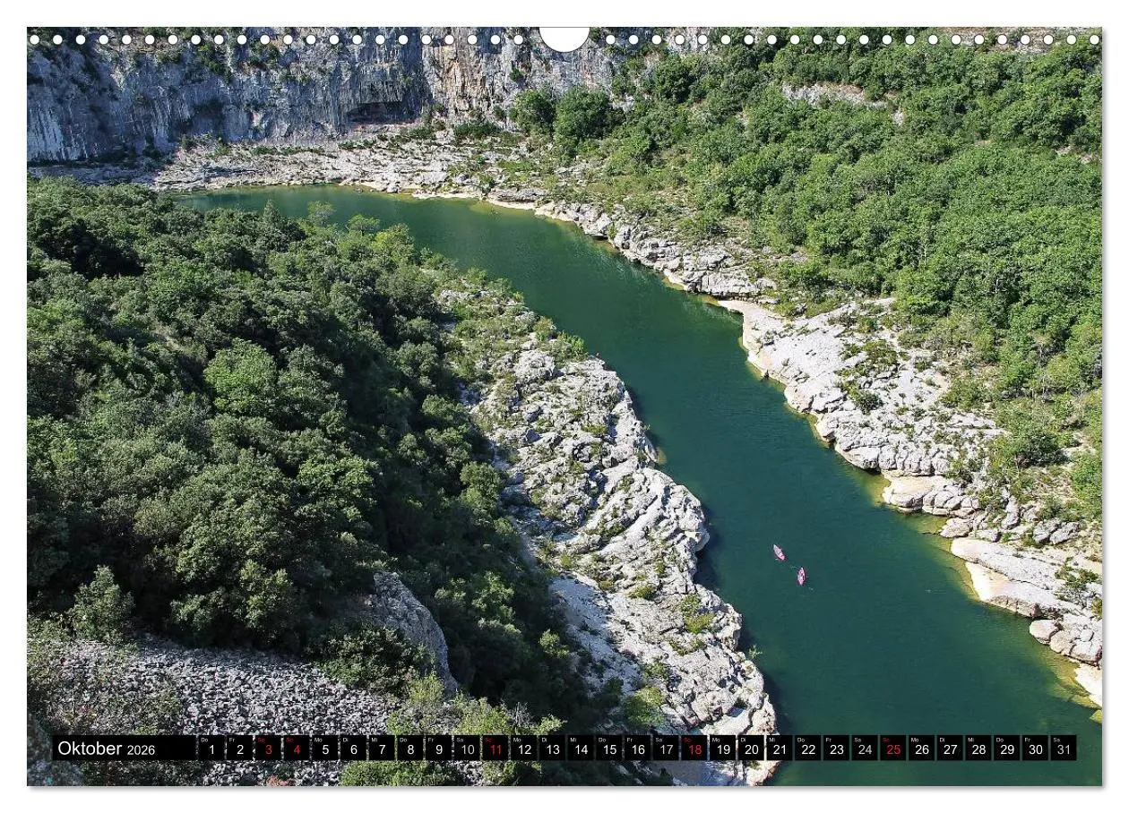 Bild: 9783457999271 | Ardèche, Grand Canyon Europas (Wandkalender 2026 DIN A3 quer),...