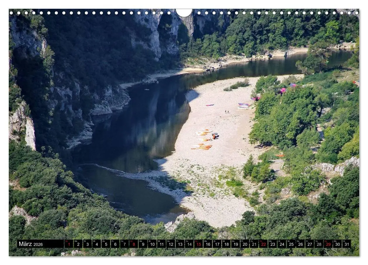 Bild: 9783457999271 | Ardèche, Grand Canyon Europas (Wandkalender 2026 DIN A3 quer),...