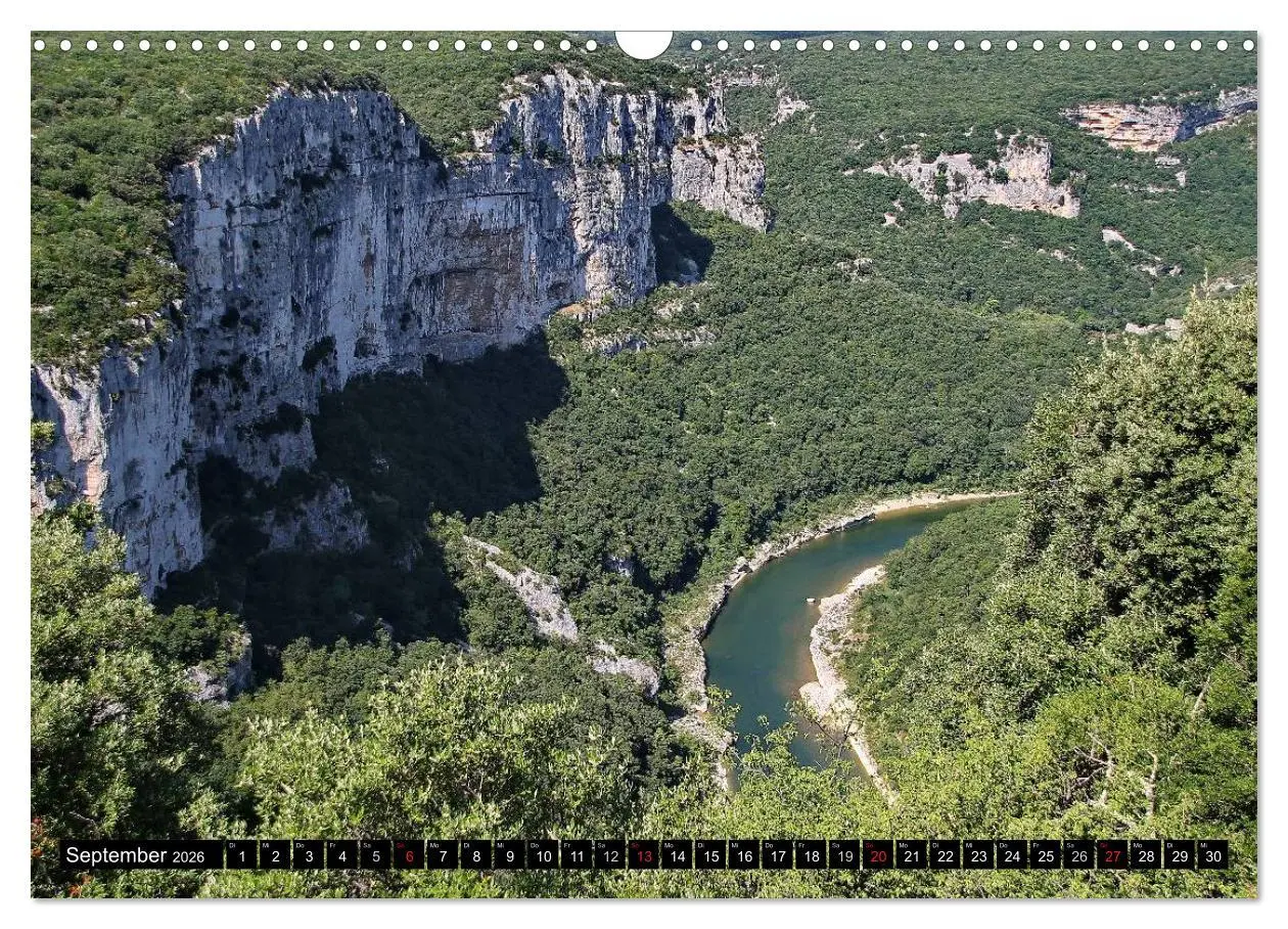 Bild: 9783457999271 | Ardèche, Grand Canyon Europas (Wandkalender 2026 DIN A3 quer),...
