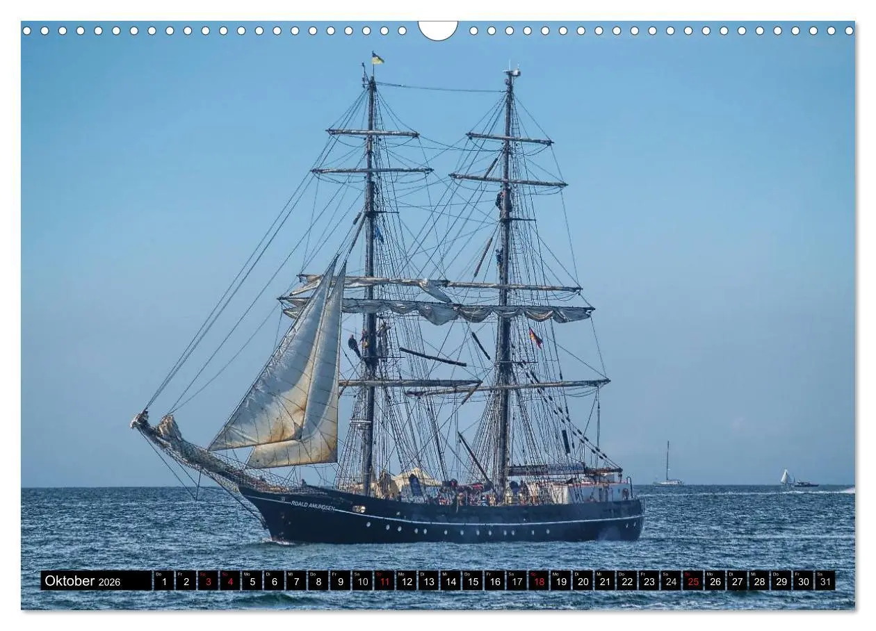Bild: 9783516159271 | Segelschiffe vor Warnemünde (Wandkalender 2026 DIN A3 quer),...