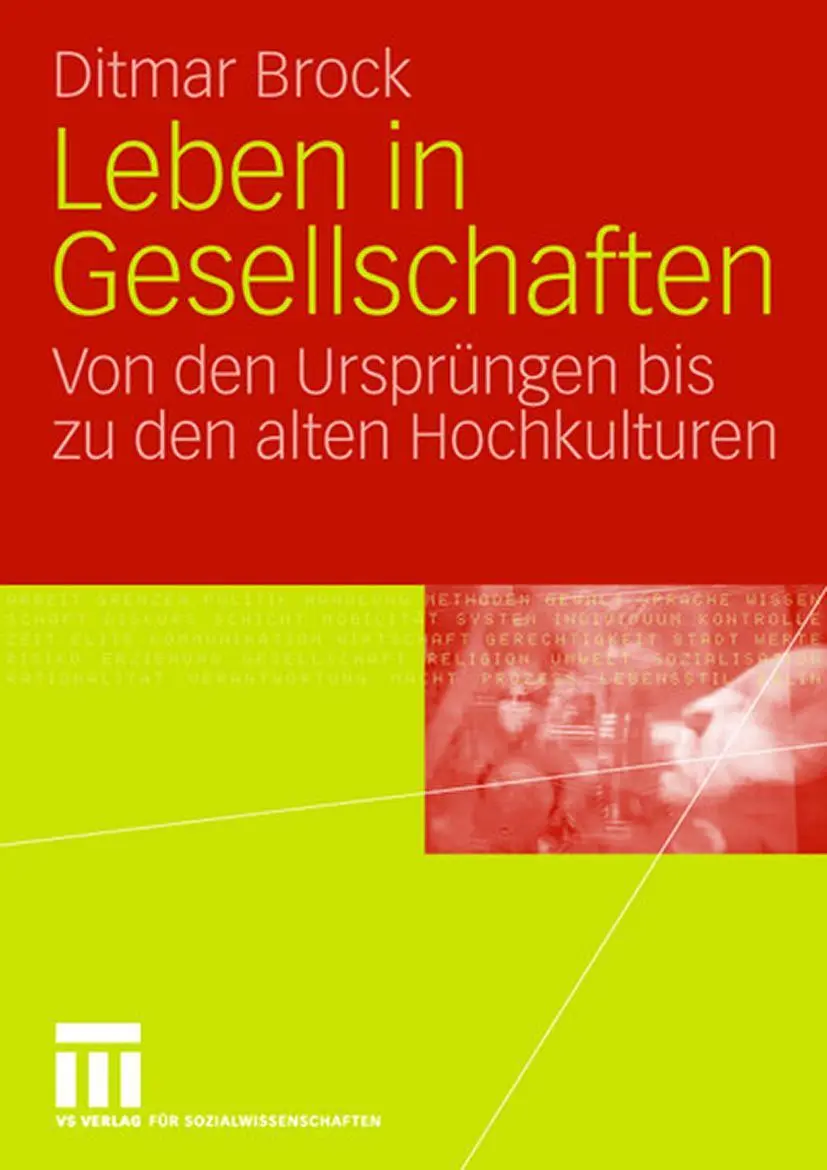 Cover: 9783531149271 | Leben in Gesellschaften | Ditmar Brock | Taschenbuch | viii | Deutsch
