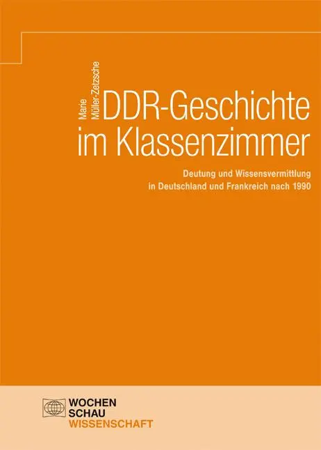 Cover: 9783734409271 | DDR-Geschichte im Klassenzimmer | Marie Müller-Zetzsche | Taschenbuch