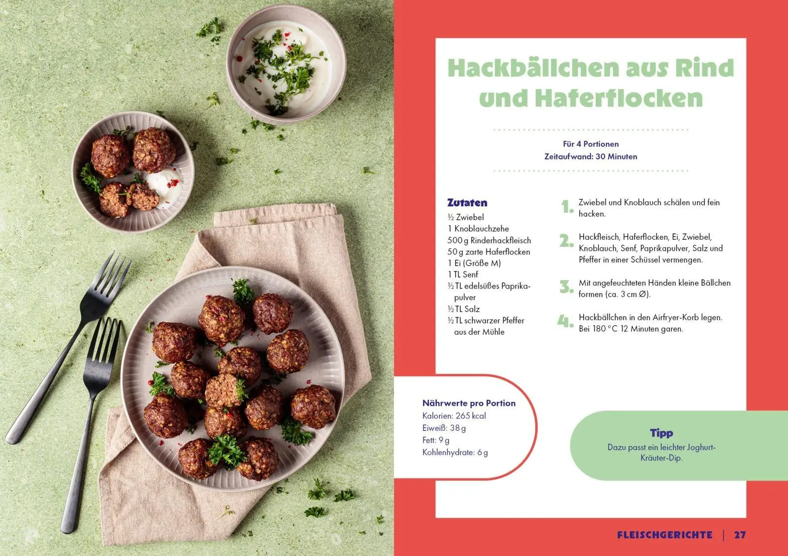 Bild: 9783742329271 | High-Protein-Power aus dem Airfryer | Peter Kowalski | Taschenbuch