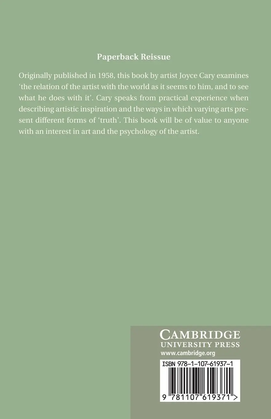 Rückseite: 9781107619371 | Art and Reality | Joyce Cary | Taschenbuch | Kartoniert / Broschiert
