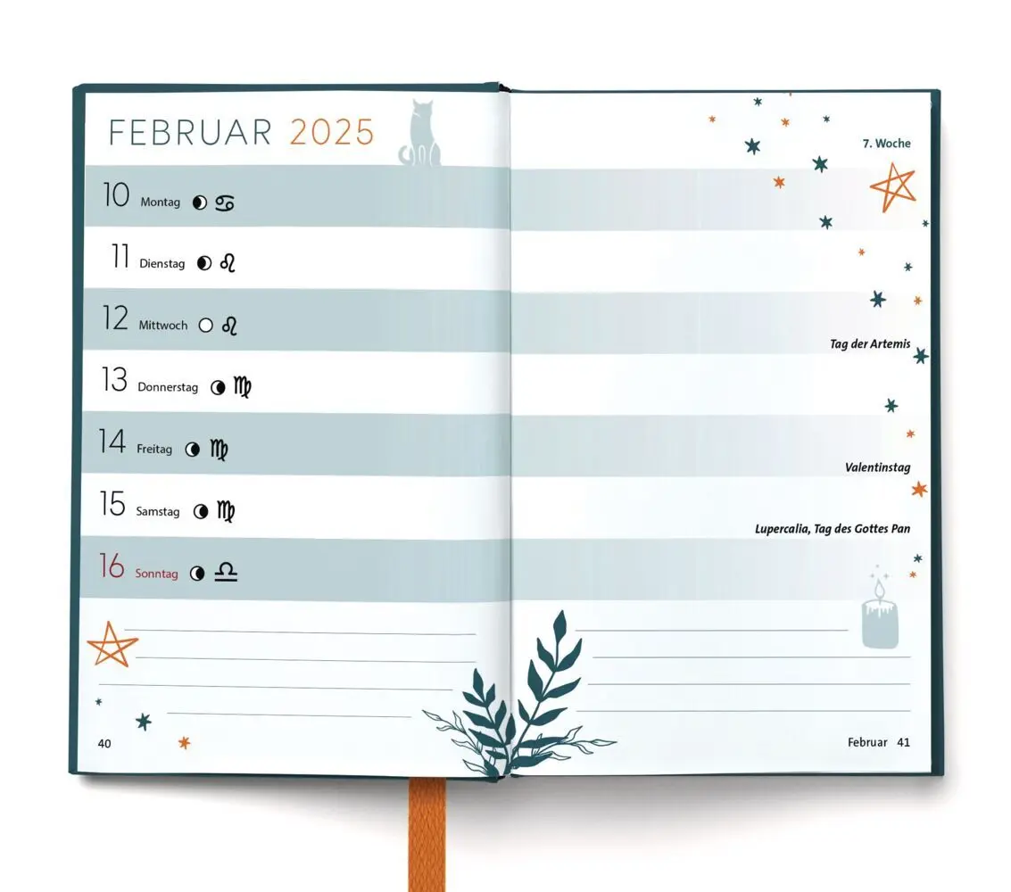 Bild: 9783453239371 | Dein magisches Jahr 2025 | Claire | Kalender | Kalender | Deutsch