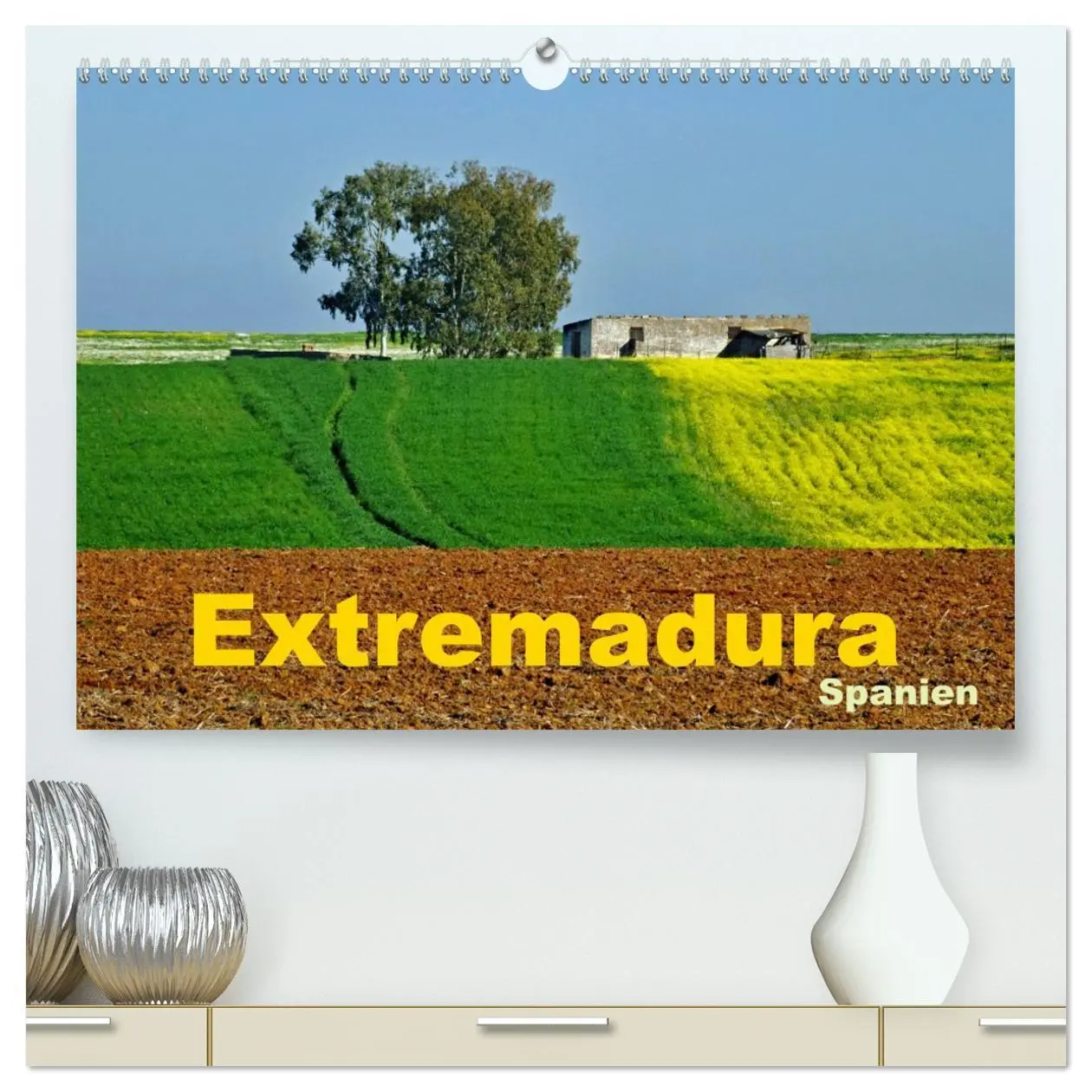 Cover: 9783457439371 | Extremadura Spanien (hochwertiger Premium Wandkalender 2026 DIN A2...