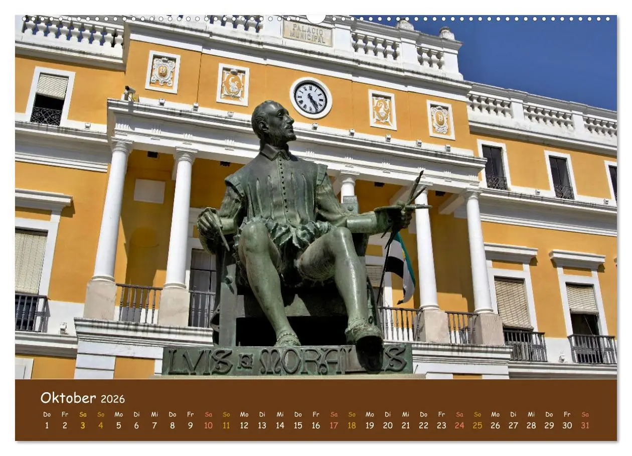 Bild: 9783457439371 | Extremadura Spanien (hochwertiger Premium Wandkalender 2026 DIN A2...