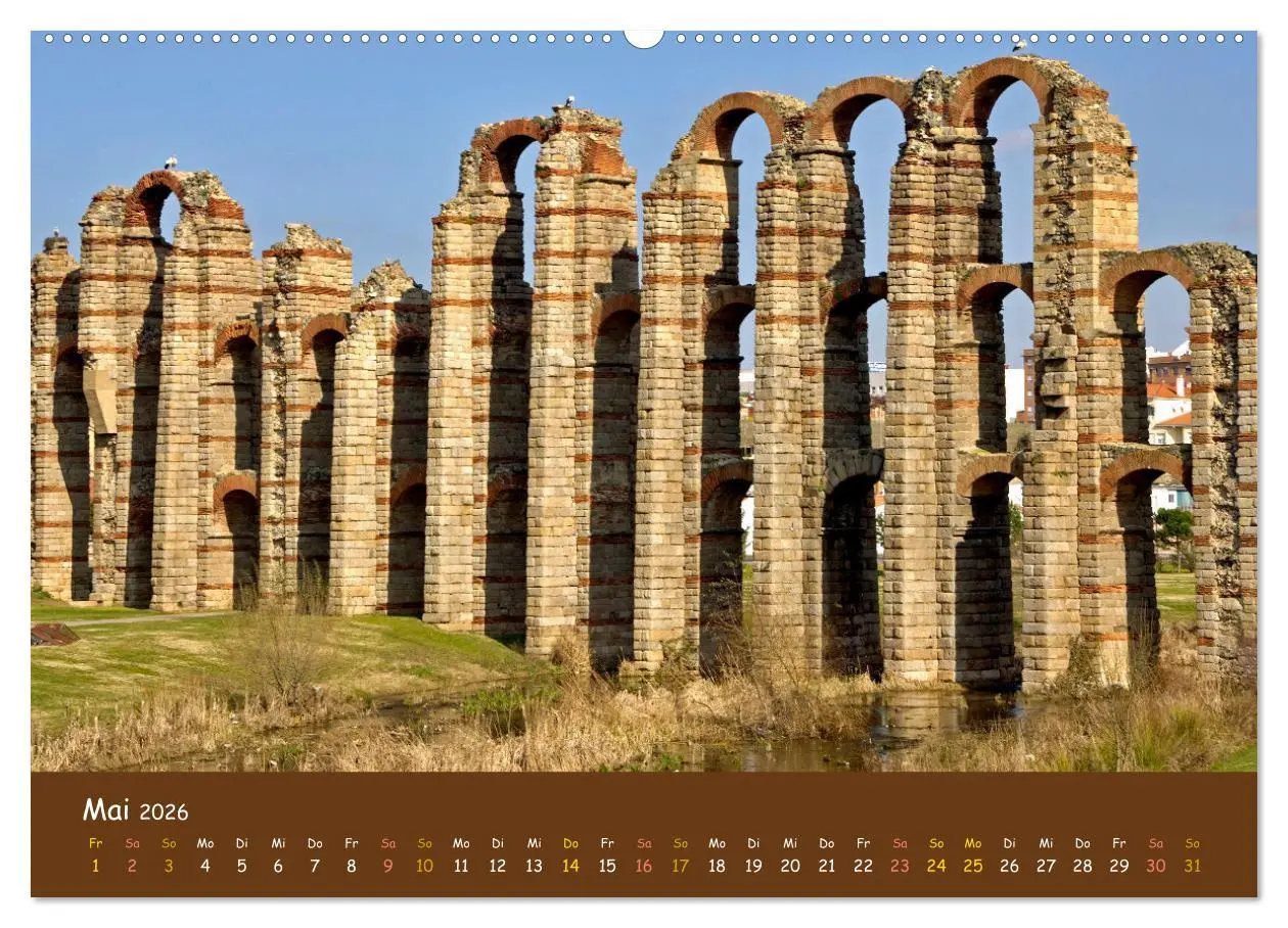 Bild: 9783457439371 | Extremadura Spanien (hochwertiger Premium Wandkalender 2026 DIN A2...