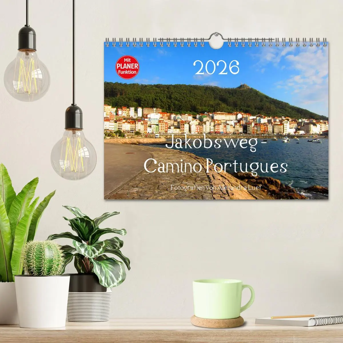 Bild: 9783457989371 | Jakobsweg - Camino Portugues (Wandkalender 2026 DIN A4 quer),...