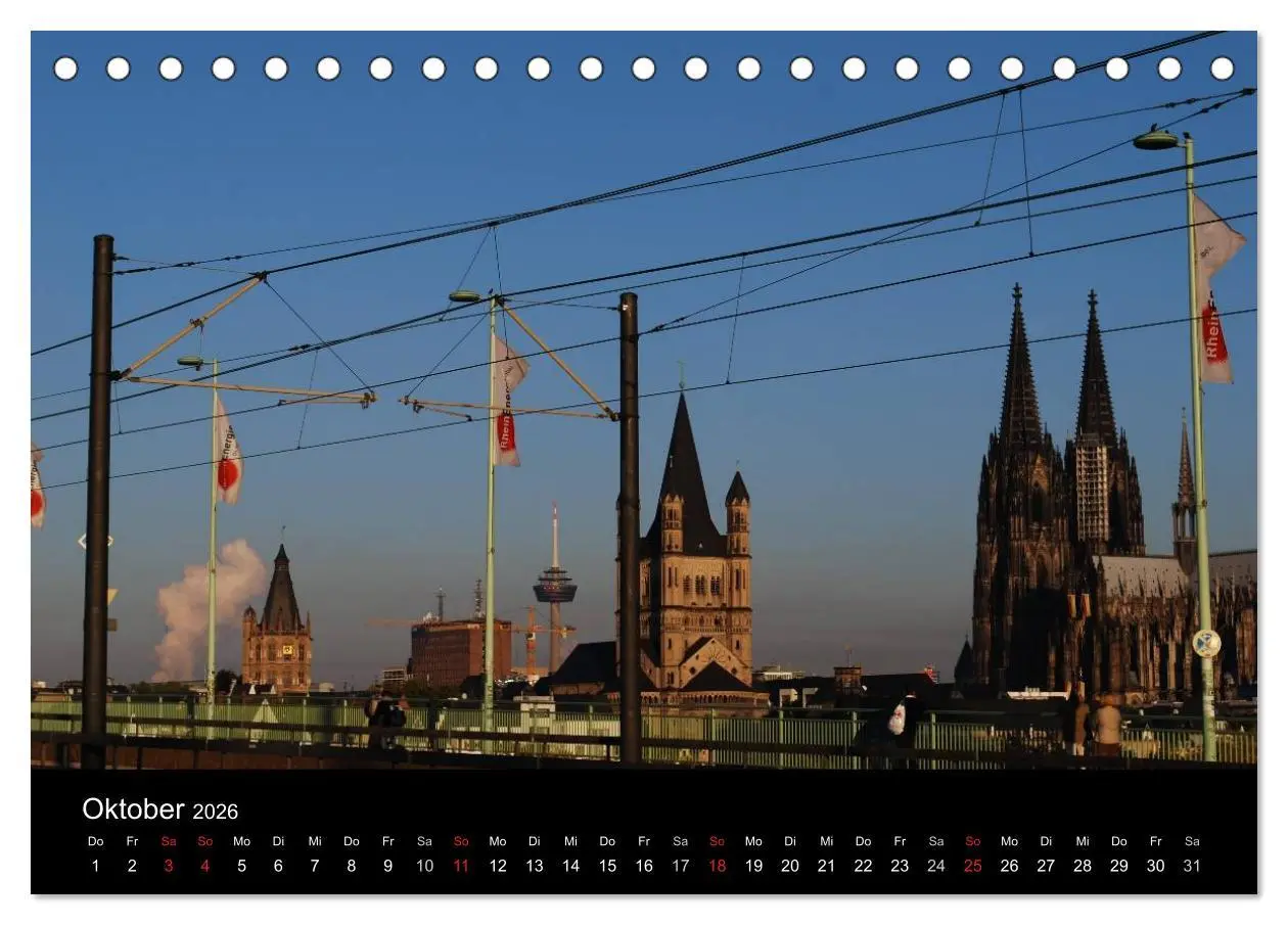 Bild: 9783516149371 | Kölner Spitzen (Tischkalender 2026 DIN A5 quer), CALVENDO...