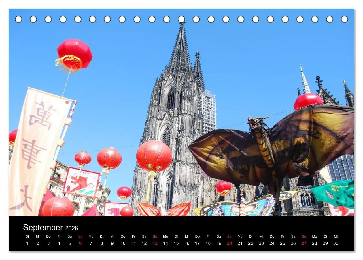 Bild: 9783516149371 | Kölner Spitzen (Tischkalender 2026 DIN A5 quer), CALVENDO...