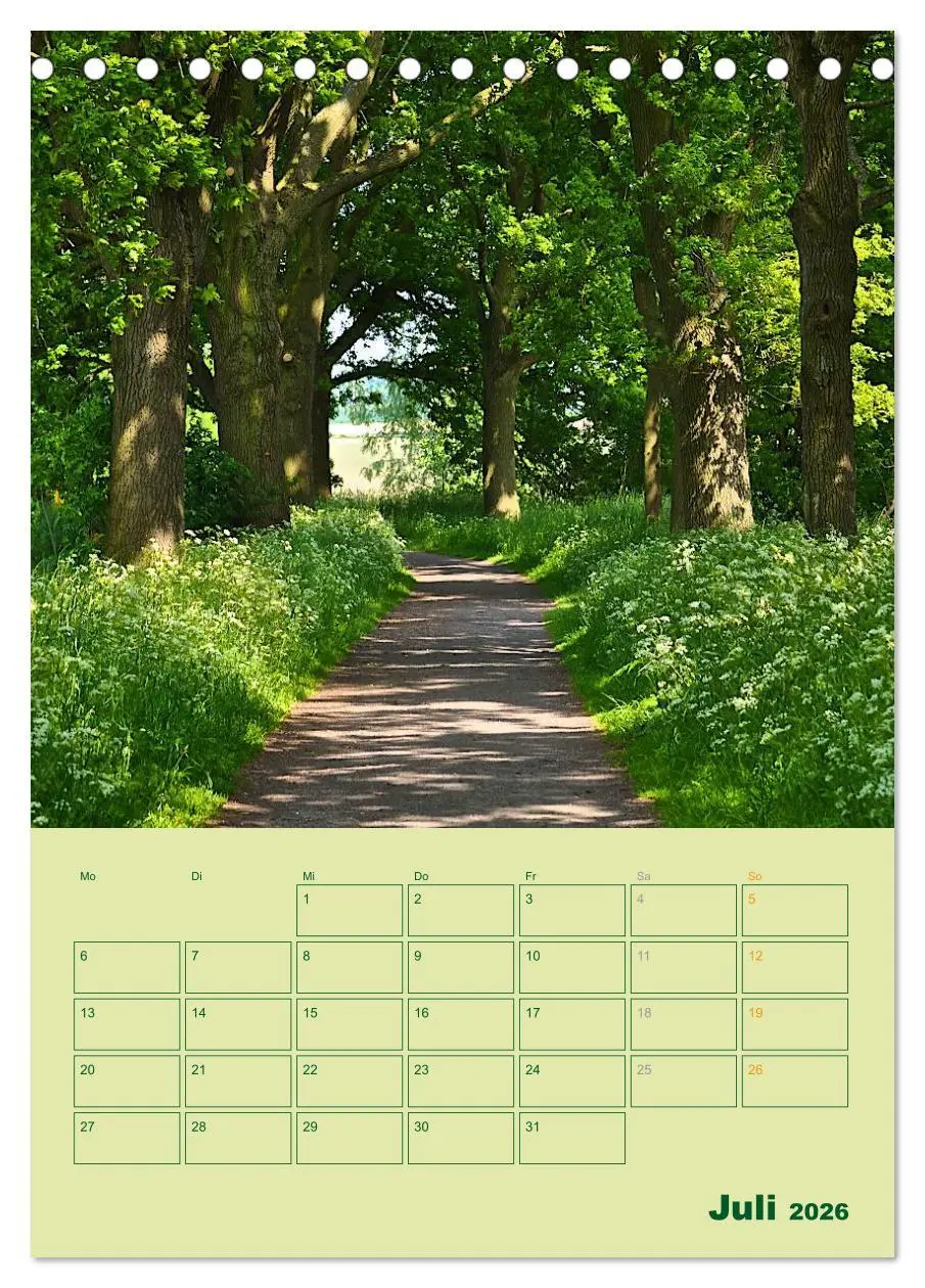 Bild: 9783516459371 | Wald- und Wiesenkalender 2026 Planer (Tischkalender 2026 DIN A5...