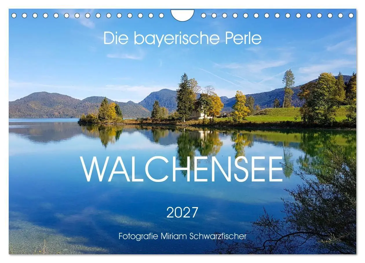 Cover: 9783569619371 | Walchensee (Wandkalender 2027 DIN A4 quer), CALVENDO Monatskalender