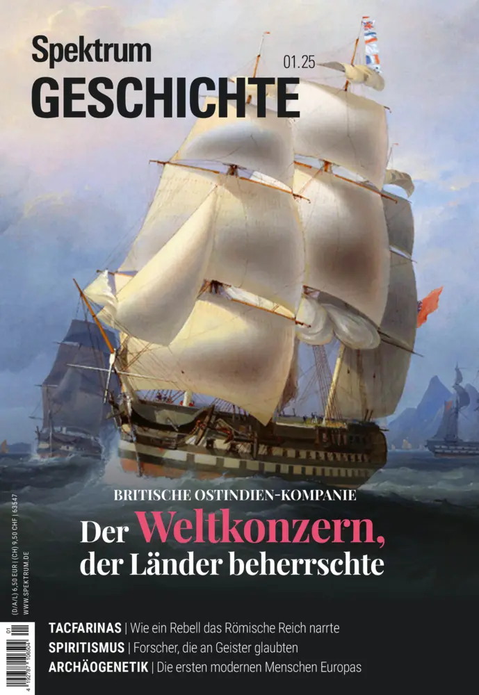 Cover: 9783958929371 | Spektrum Geschichte 1/2025 - Britische Ostindien-Kompanie | Buch