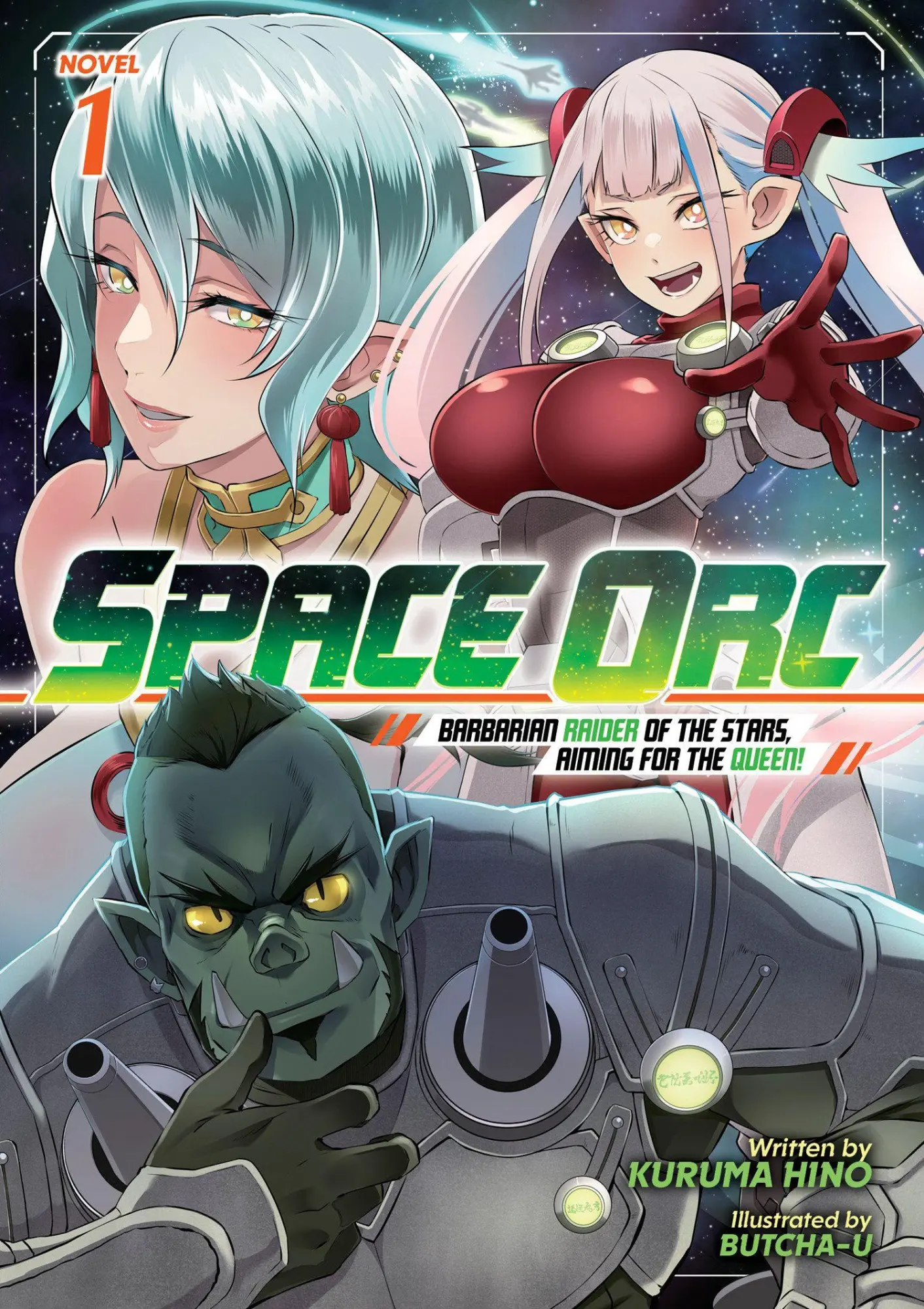 Cover: 9798897659371 | Space Orc: Barbarian Raider of the Stars, Aiming for the Queen!...