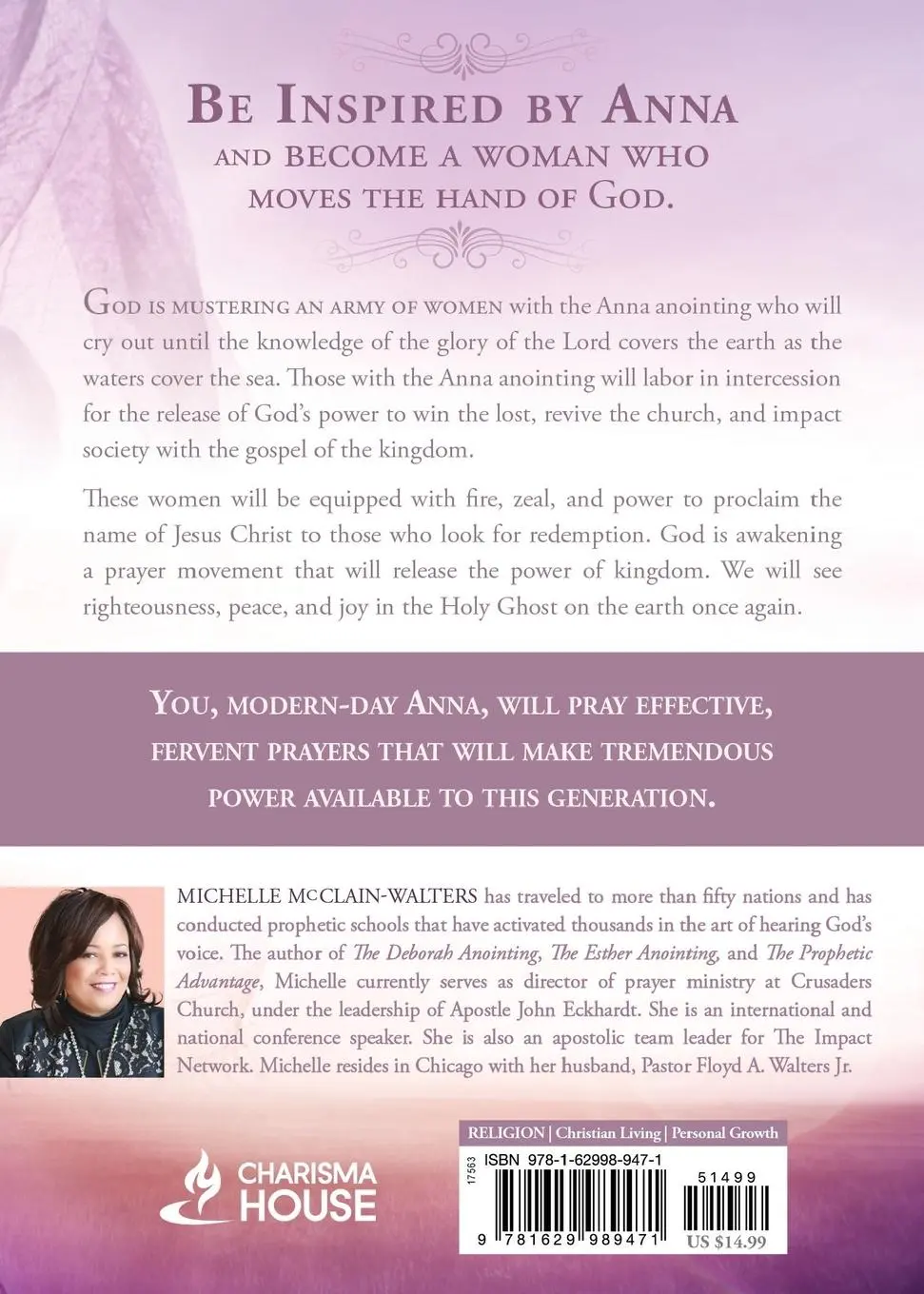 Rückseite: 9781629989471 | Anna Anointing | Become a Woman of Boldness, Power and Strength | Buch