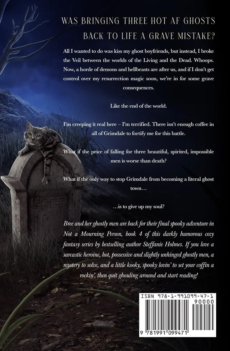 Rückseite: 9781991099471 | Not A Mourning Person | A kooky, spooky cozy fantasy with spice | Buch
