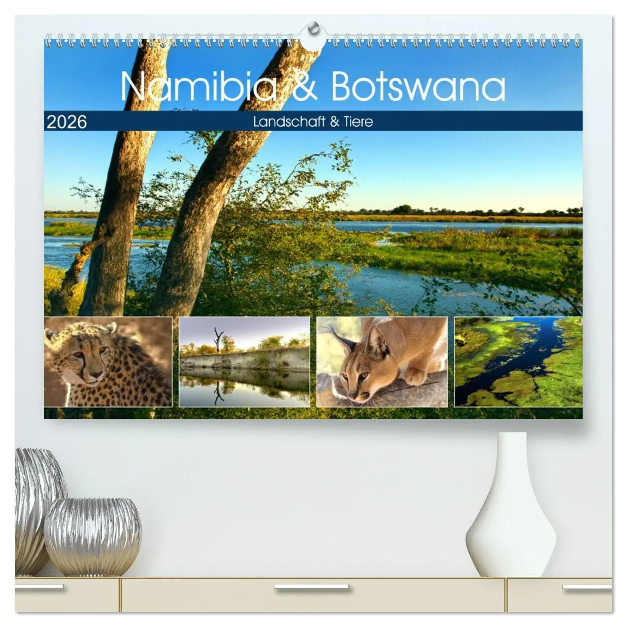 Cover: 9783457669471 | Namibia &amp; Botswana (hochwertiger Premium Wandkalender 2026 DIN A2...
