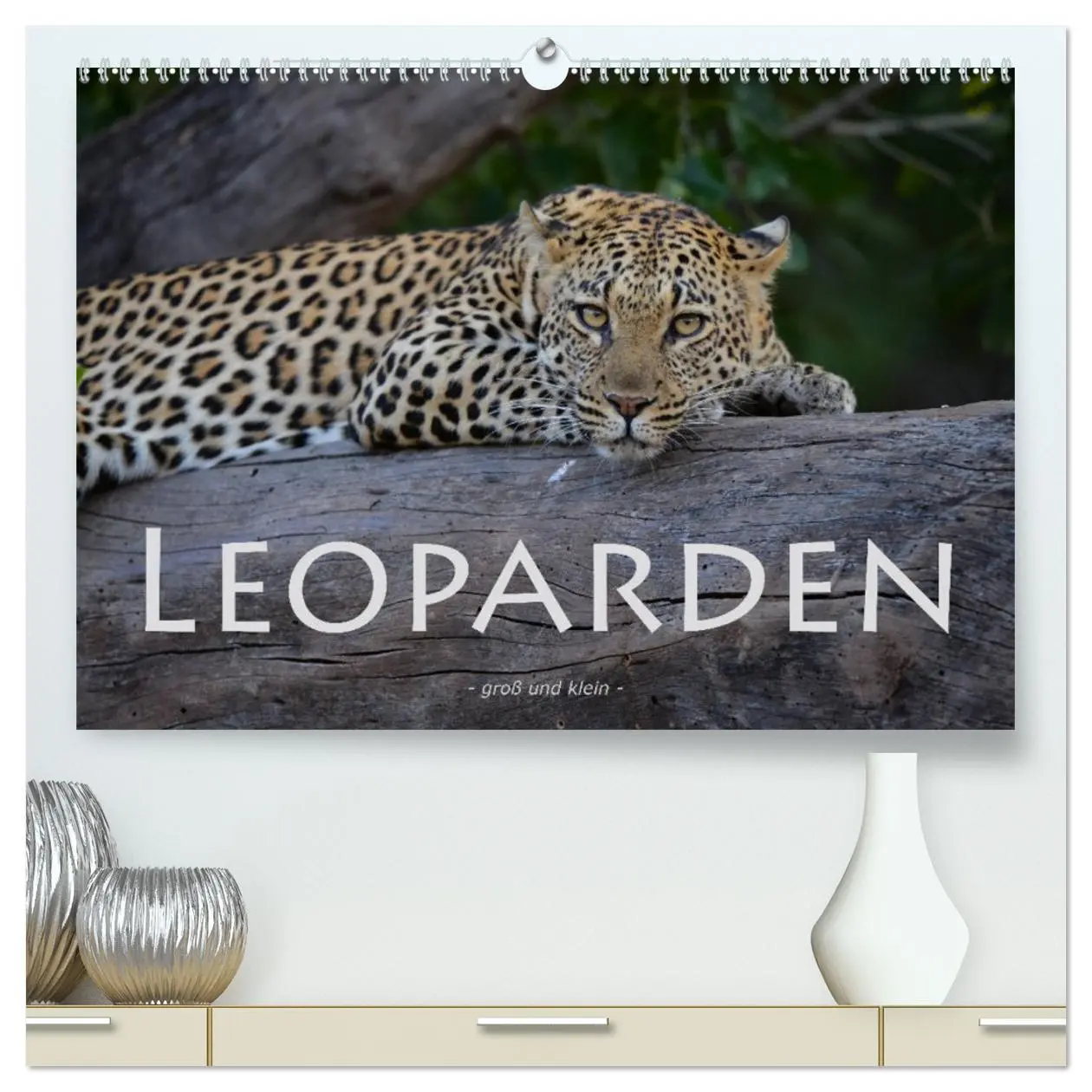 Cover: 9783457739471 | Leoparden - groß und klein (hochwertiger Premium Wandkalender 2026...