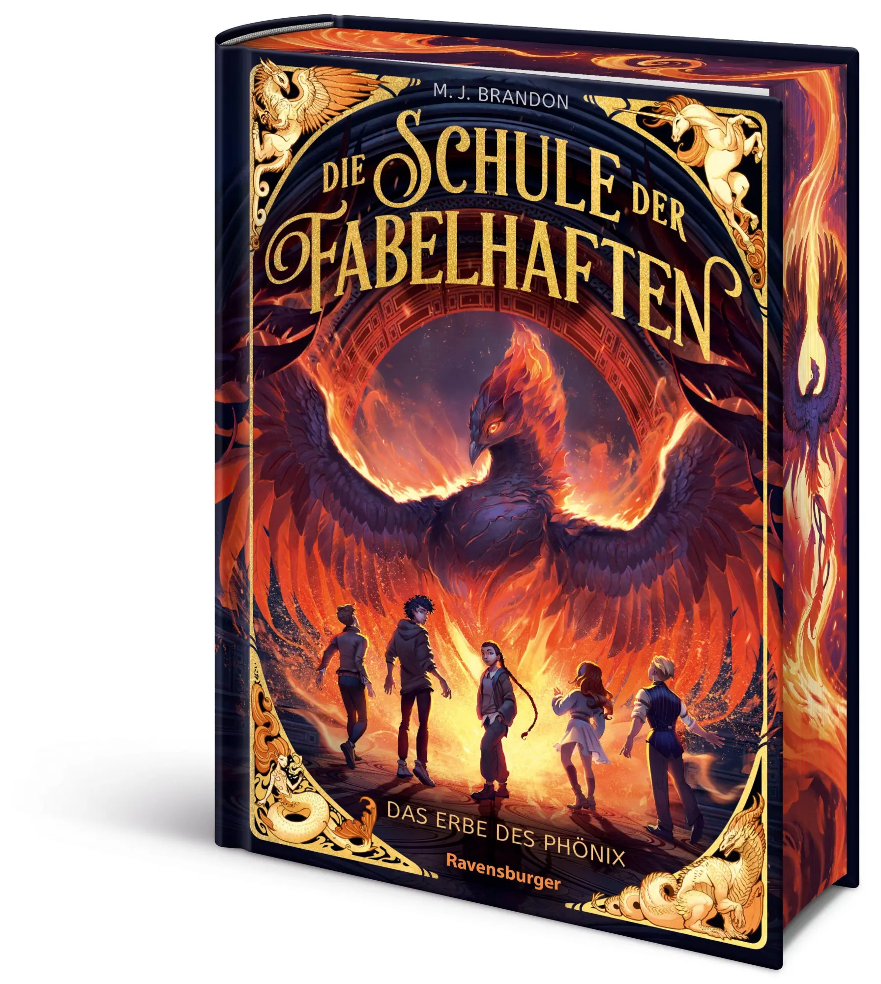 Die Schule der Fabelhaften, Band 1 - Das Erbe des Phönix - Neu Neu