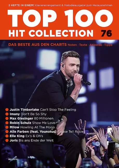 Cover: 9783795709471 | Top 100 Hit Collection 76 | Uwe Bye | Broschüre | 72 S. | Deutsch