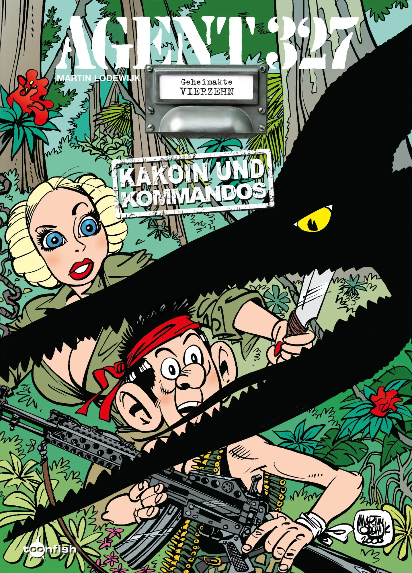 Cover: 9783958399471 | Agent 327. Band 14 | Kakoin und Kommandos | Martin Lodewijk | Buch
