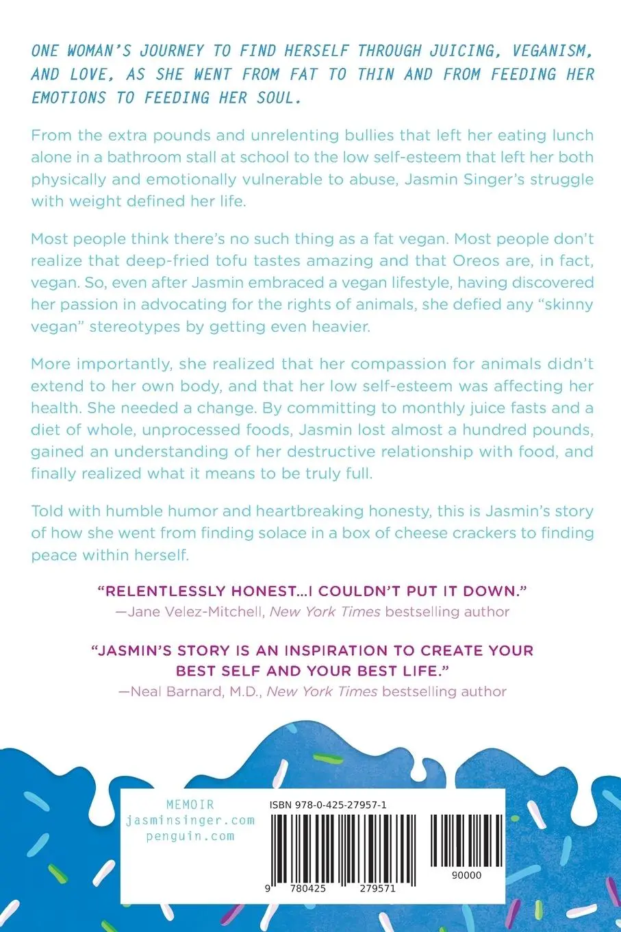 Rückseite: 9780425279571 | Always Too Much and Never Enough | A Memoir | Jasmin Singer | Buch