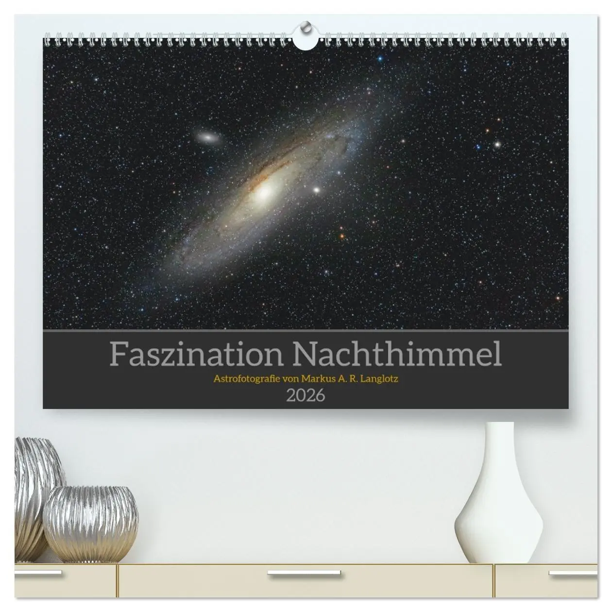 Cover: 9783457419571 | Faszination Nachthimmel (hochwertiger Premium Wandkalender 2026 DIN...