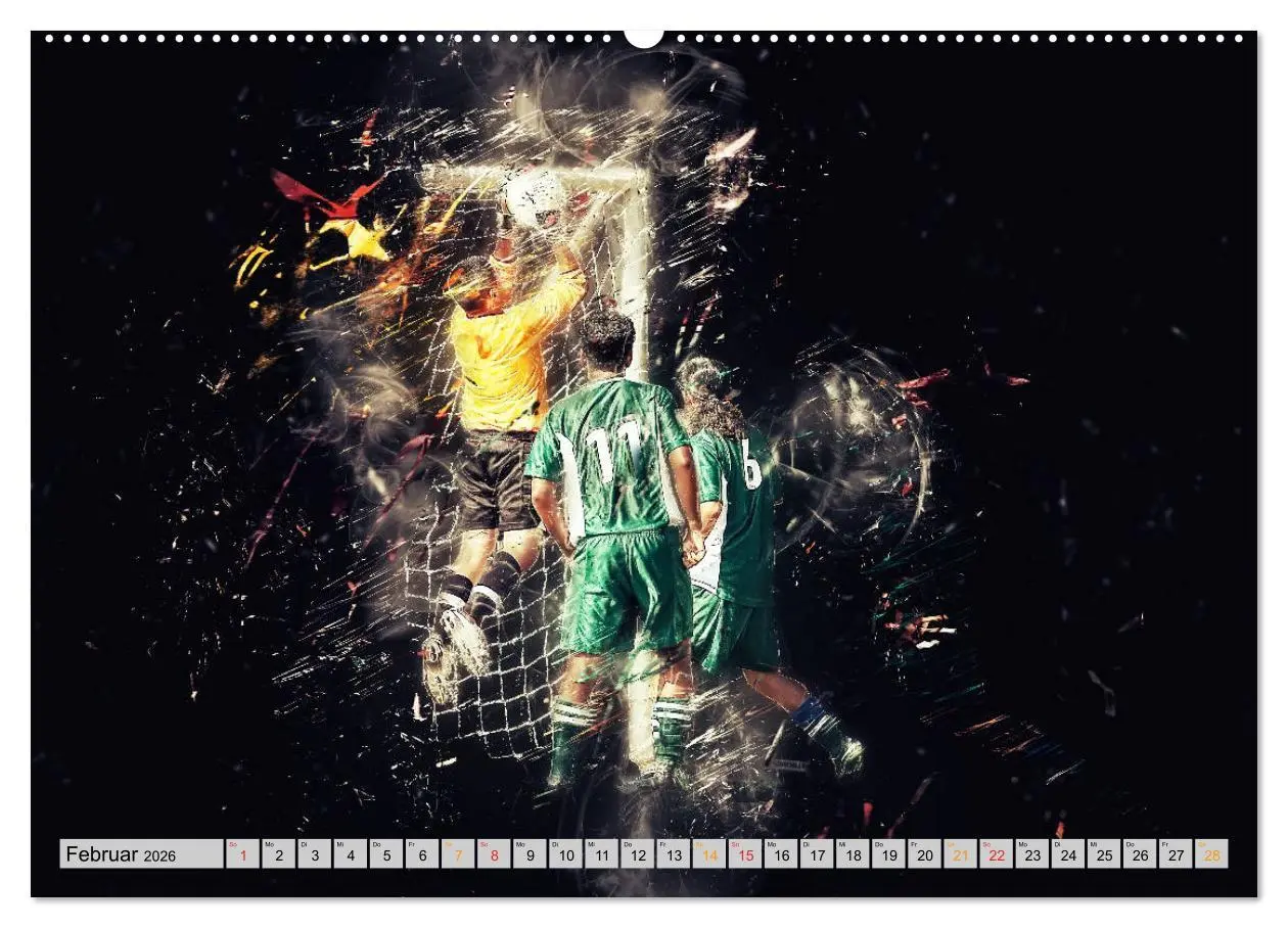 Bild: 9783457729571 | Fußball - extrem (Wandkalender 2026 DIN A2 quer), CALVENDO...