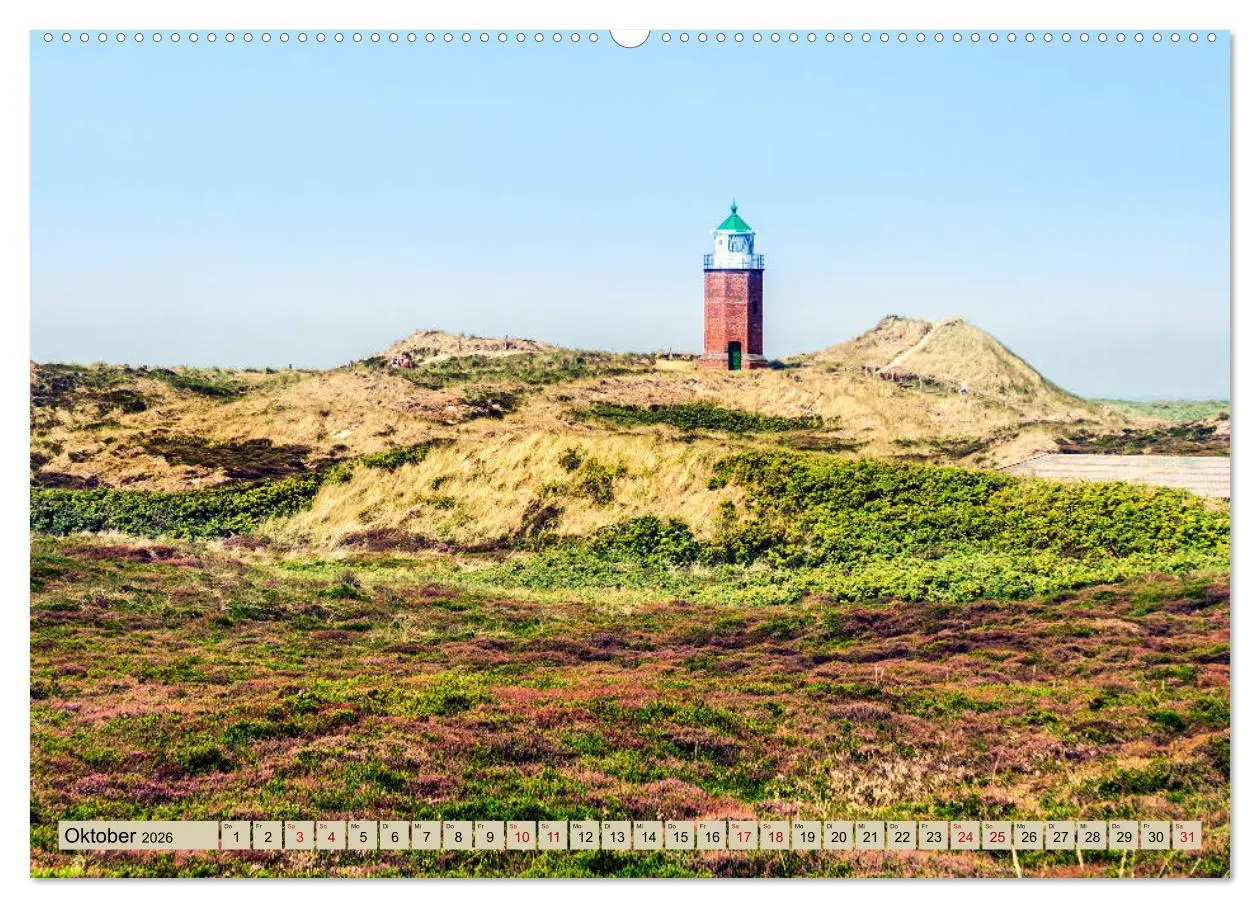 Bild: 9783457899571 | SYLT Dünenwege (Wandkalender 2026 DIN A2 quer), CALVENDO...