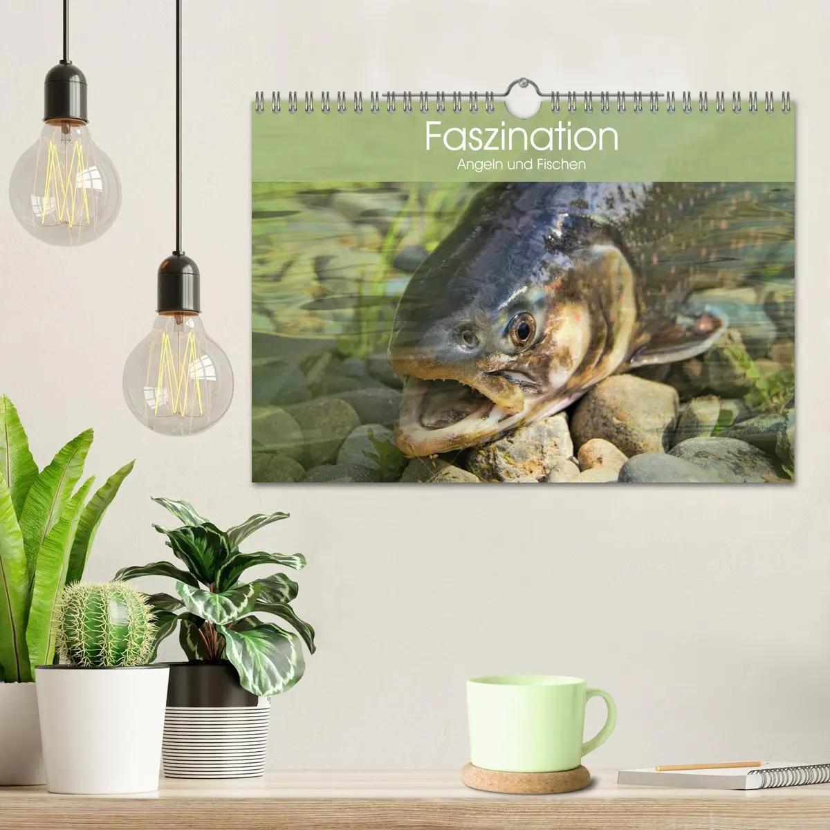 Bild: 9783457969571 | Faszination Angeln und Fischen (Wandkalender 2026 DIN A4 quer),...