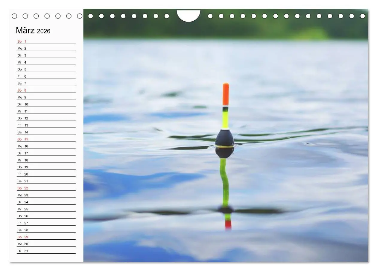 Bild: 9783457969571 | Faszination Angeln und Fischen (Wandkalender 2026 DIN A4 quer),...
