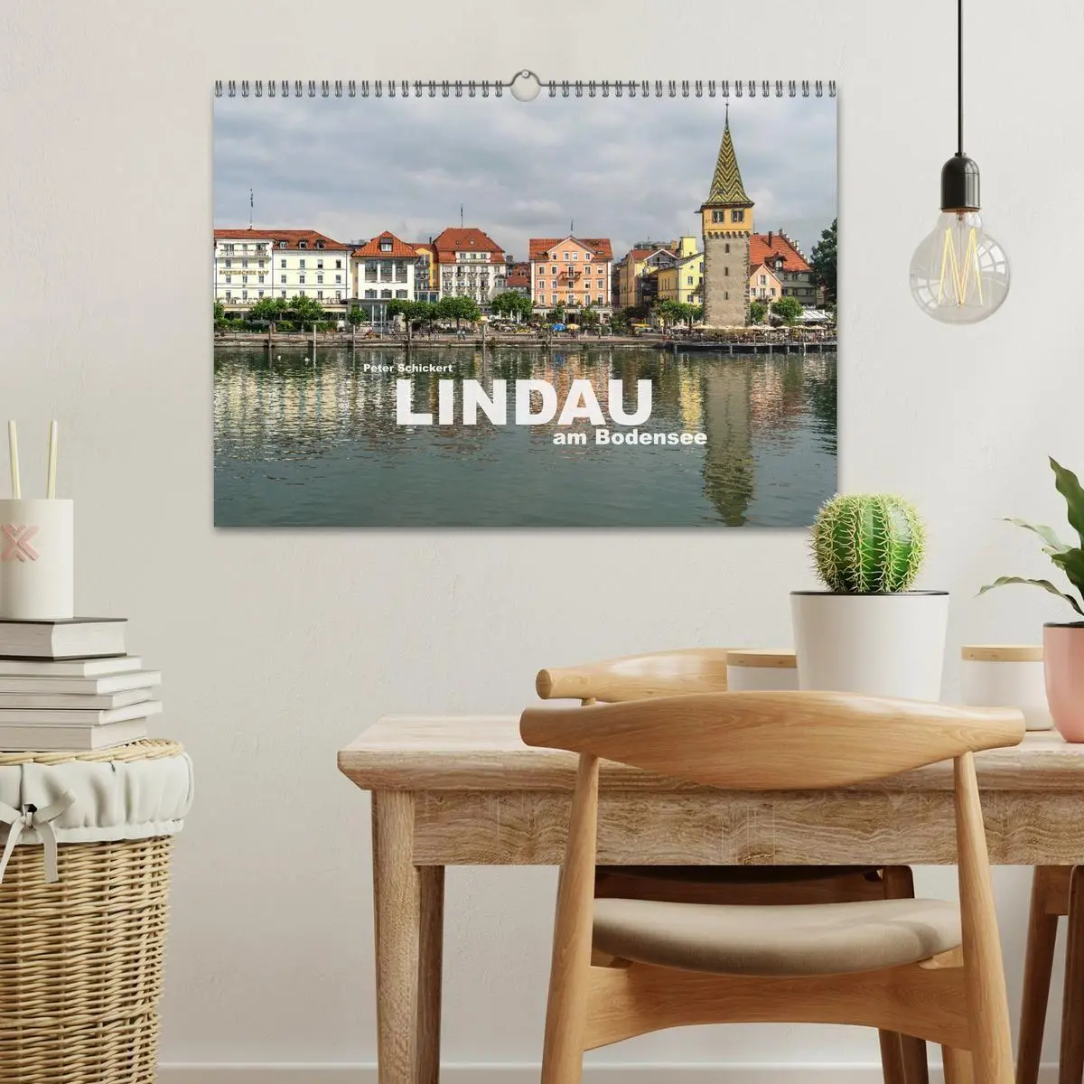 Bild: 9783569839571 | Lindau am Bodensee (Wandkalender 2027 DIN A3 quer), CALVENDO...