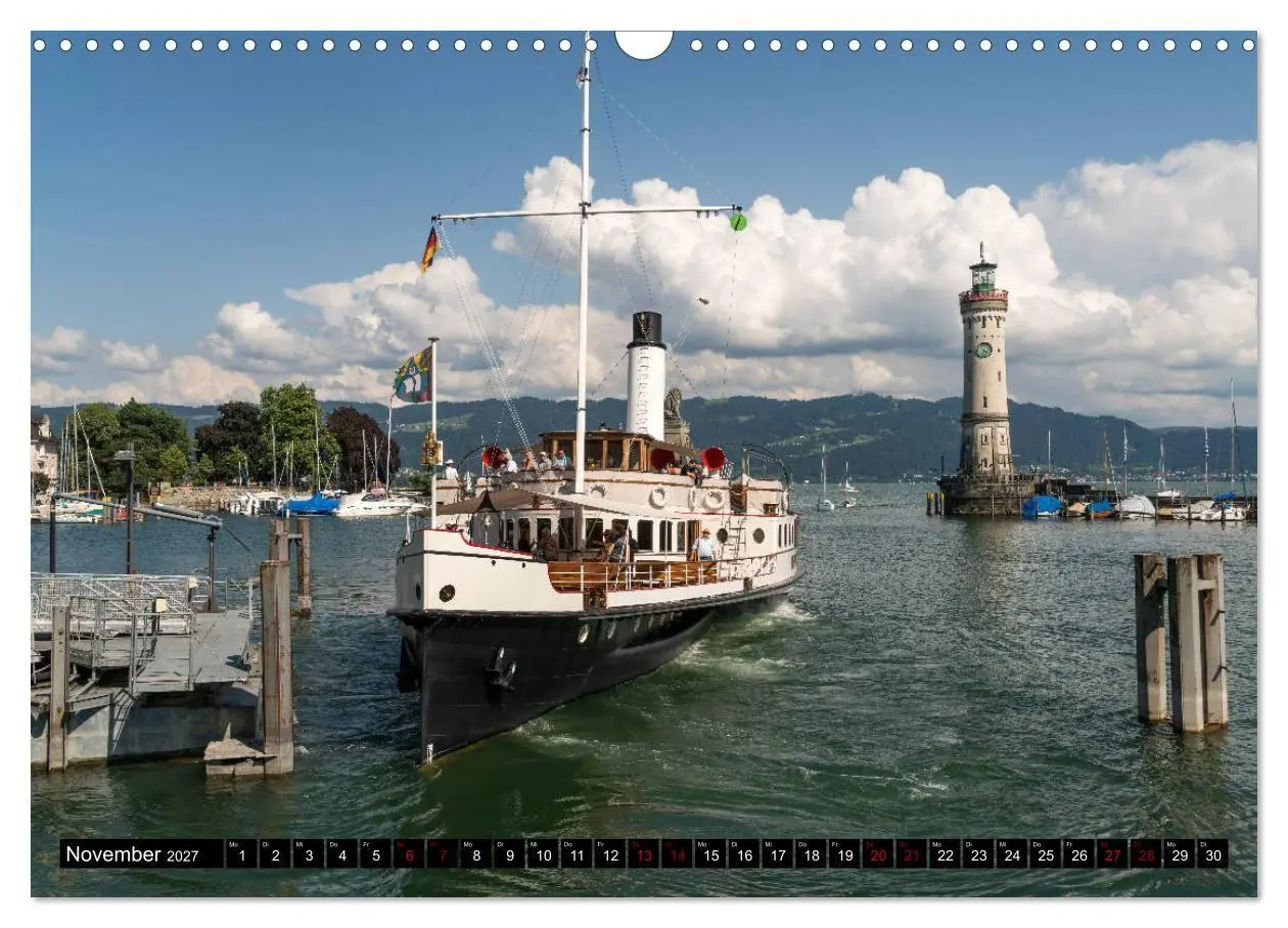 Bild: 9783569839571 | Lindau am Bodensee (Wandkalender 2027 DIN A3 quer), CALVENDO...
