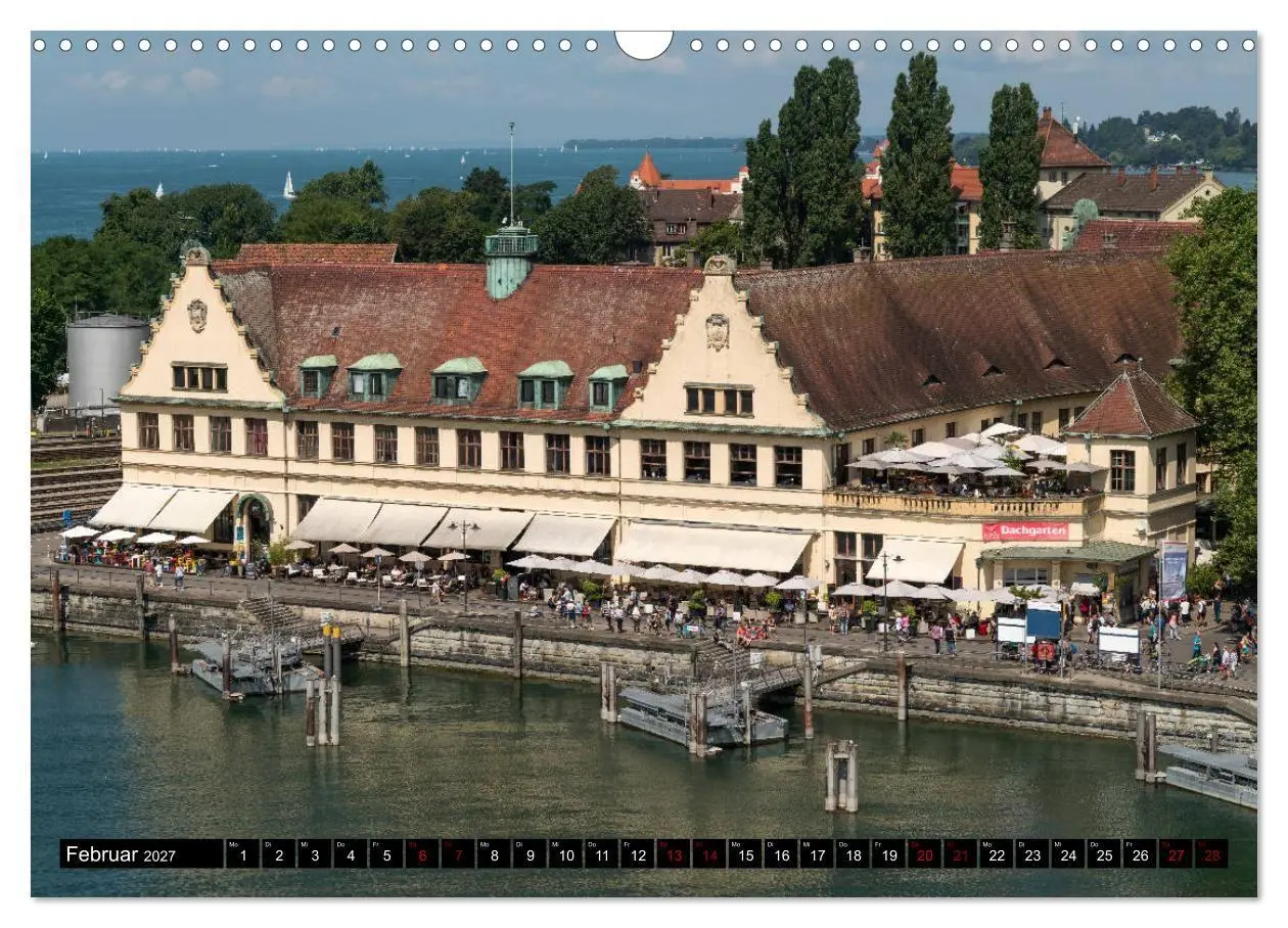 Bild: 9783569839571 | Lindau am Bodensee (Wandkalender 2027 DIN A3 quer), CALVENDO...