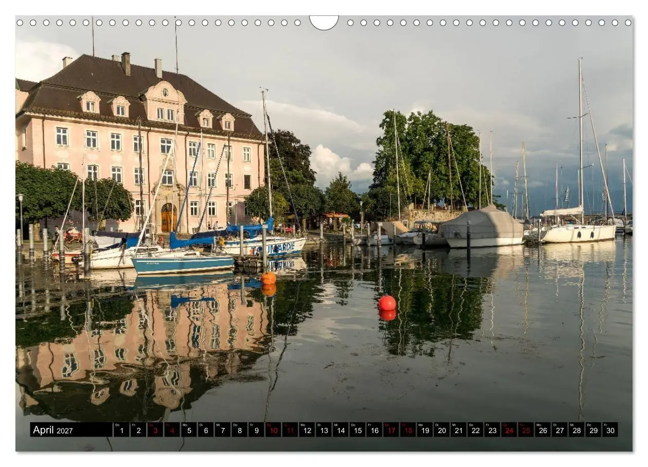 Bild: 9783569839571 | Lindau am Bodensee (Wandkalender 2027 DIN A3 quer), CALVENDO...