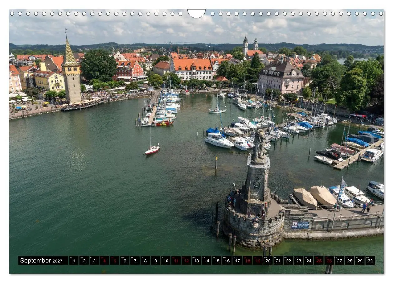 Bild: 9783569839571 | Lindau am Bodensee (Wandkalender 2027 DIN A3 quer), CALVENDO...