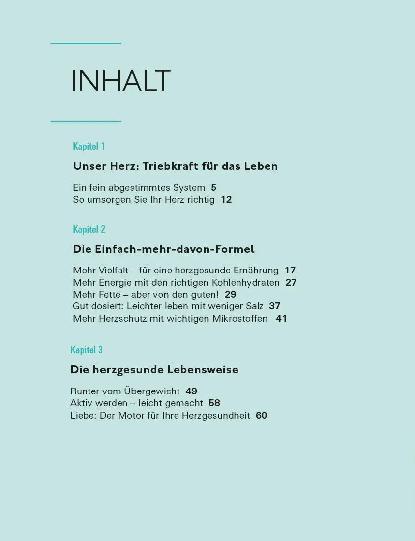 Bild: 9783747109571 | Ernährung für das Herz | Gerhard Hindricks (u. a.) | Taschenbuch