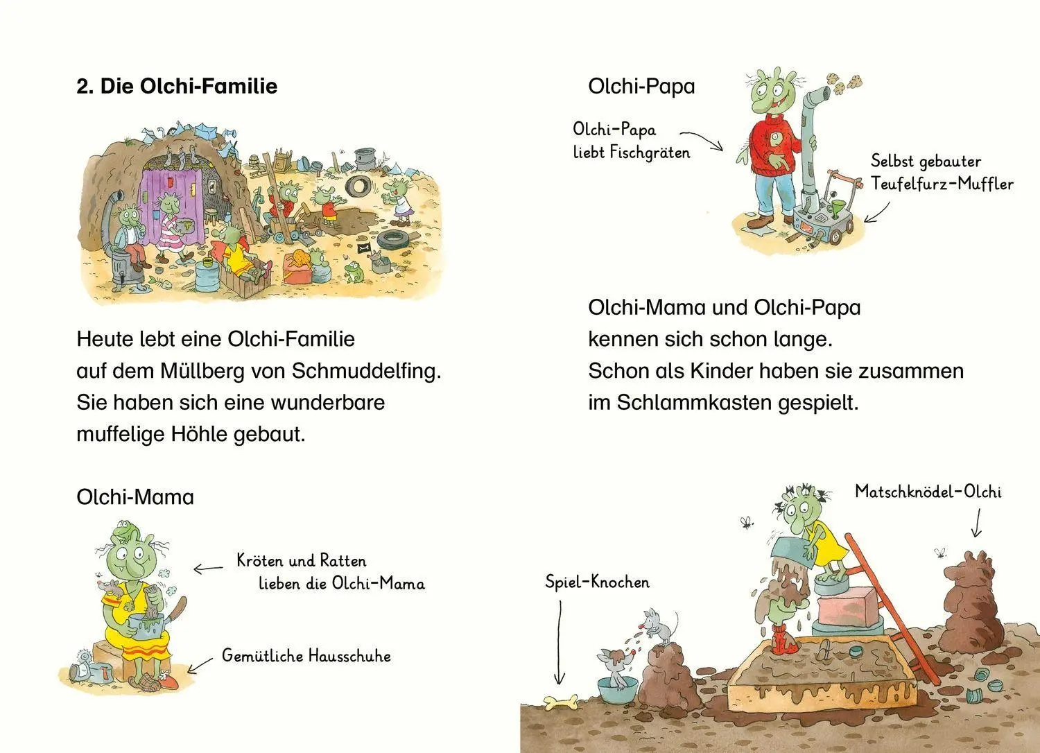 Bild: 9783751209571 | Die Olchis und alles, was du über sie wissen musst | Erhard Dietl