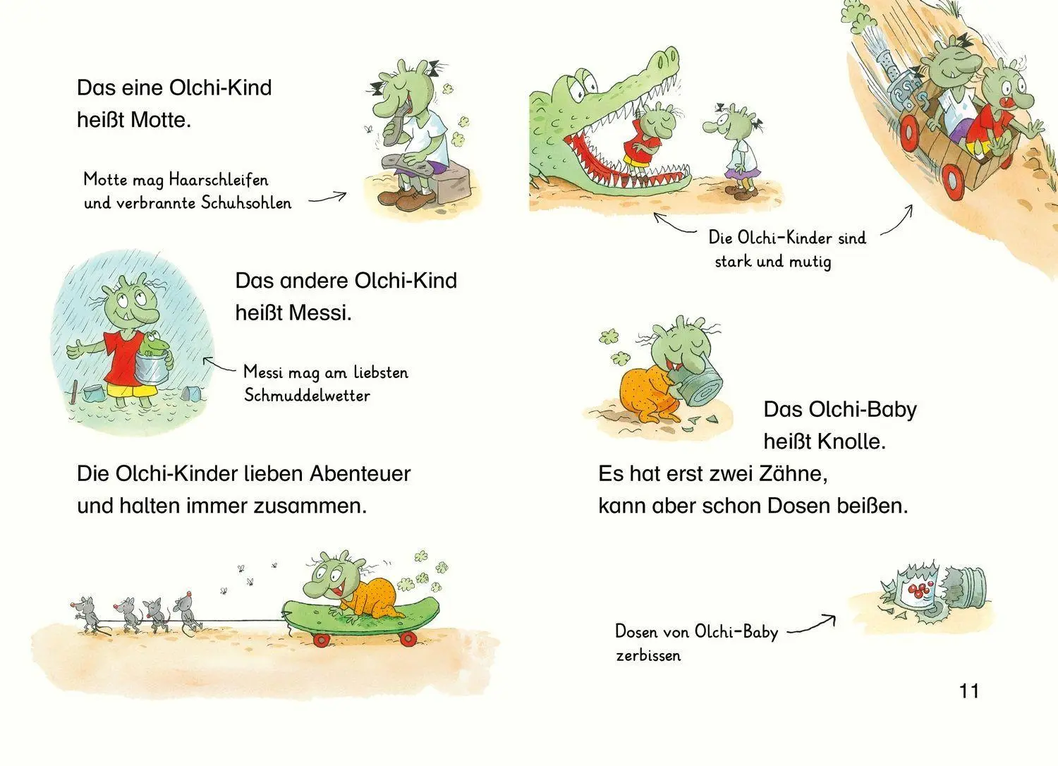 Bild: 9783751209571 | Die Olchis und alles, was du über sie wissen musst | Erhard Dietl