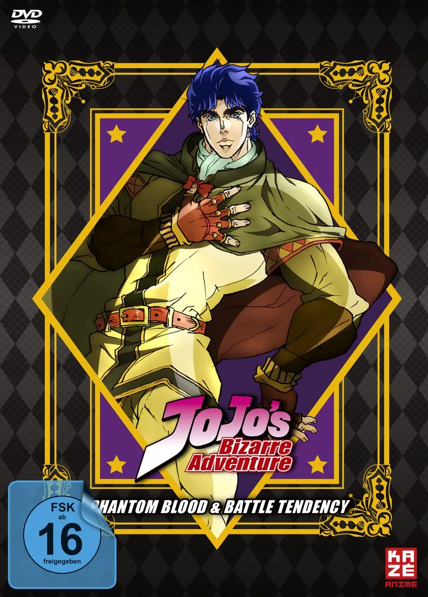 Cover: 7630017529671 | Leerschuber - Jojos Bizarre Adventure 1 DVD | 448/85097 | Kazé Anime