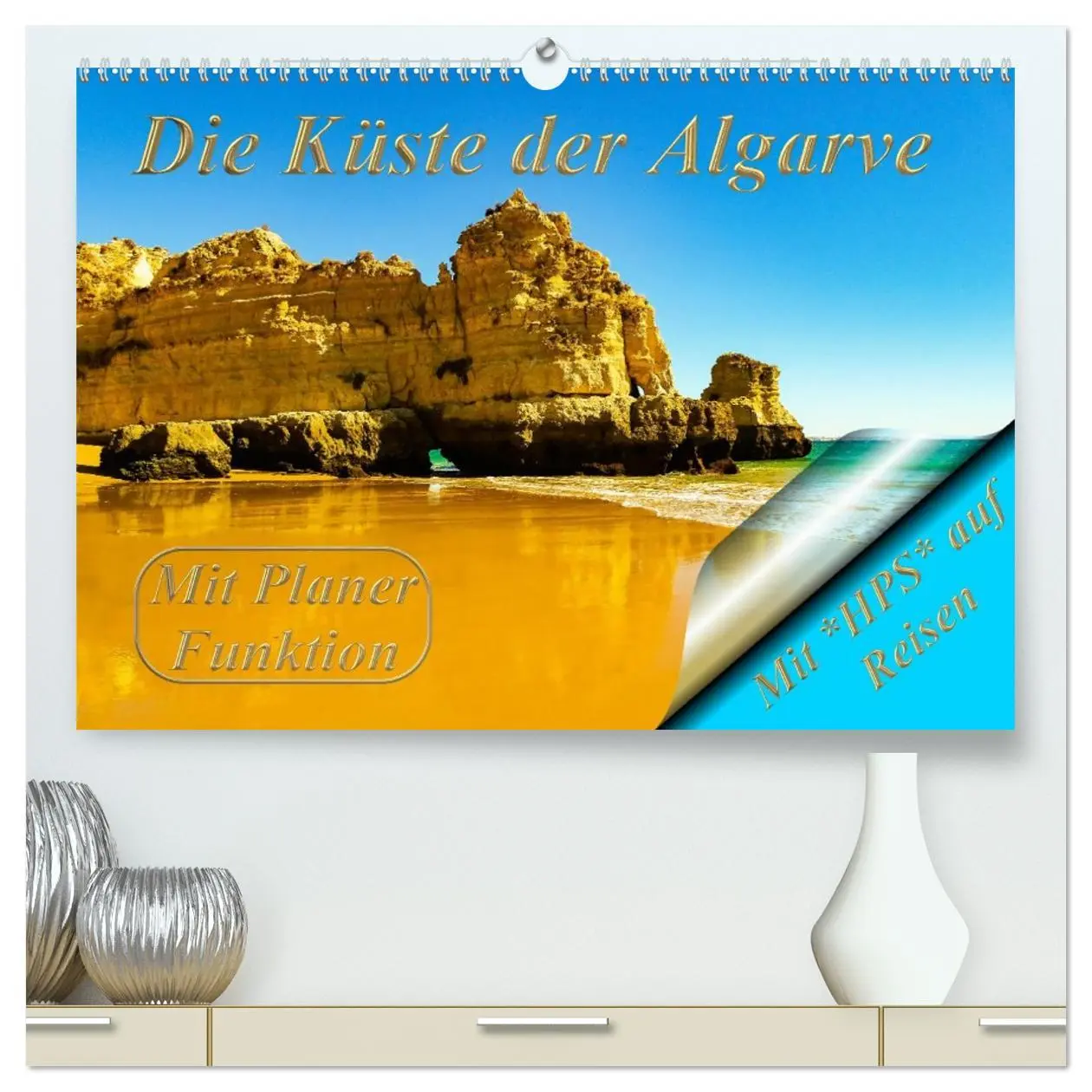 Cover: 9783457649671 | Die Küste der Algarve (hochwertiger Premium Wandkalender 2026 DIN...