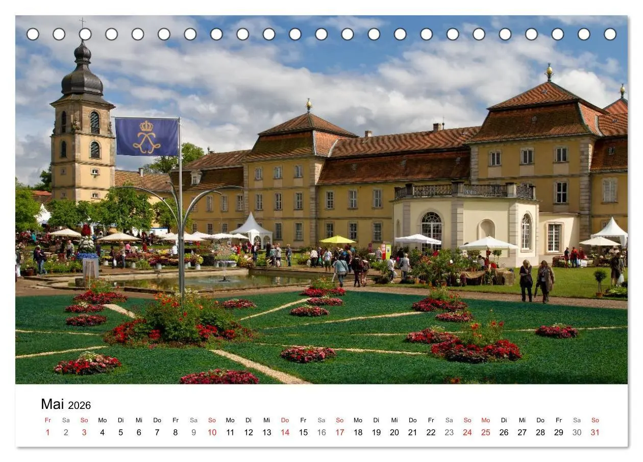 Bild: 9783457959671 | Fasanerie - schönstes Barockschloss Hessens (Tischkalender 2026 DIN...