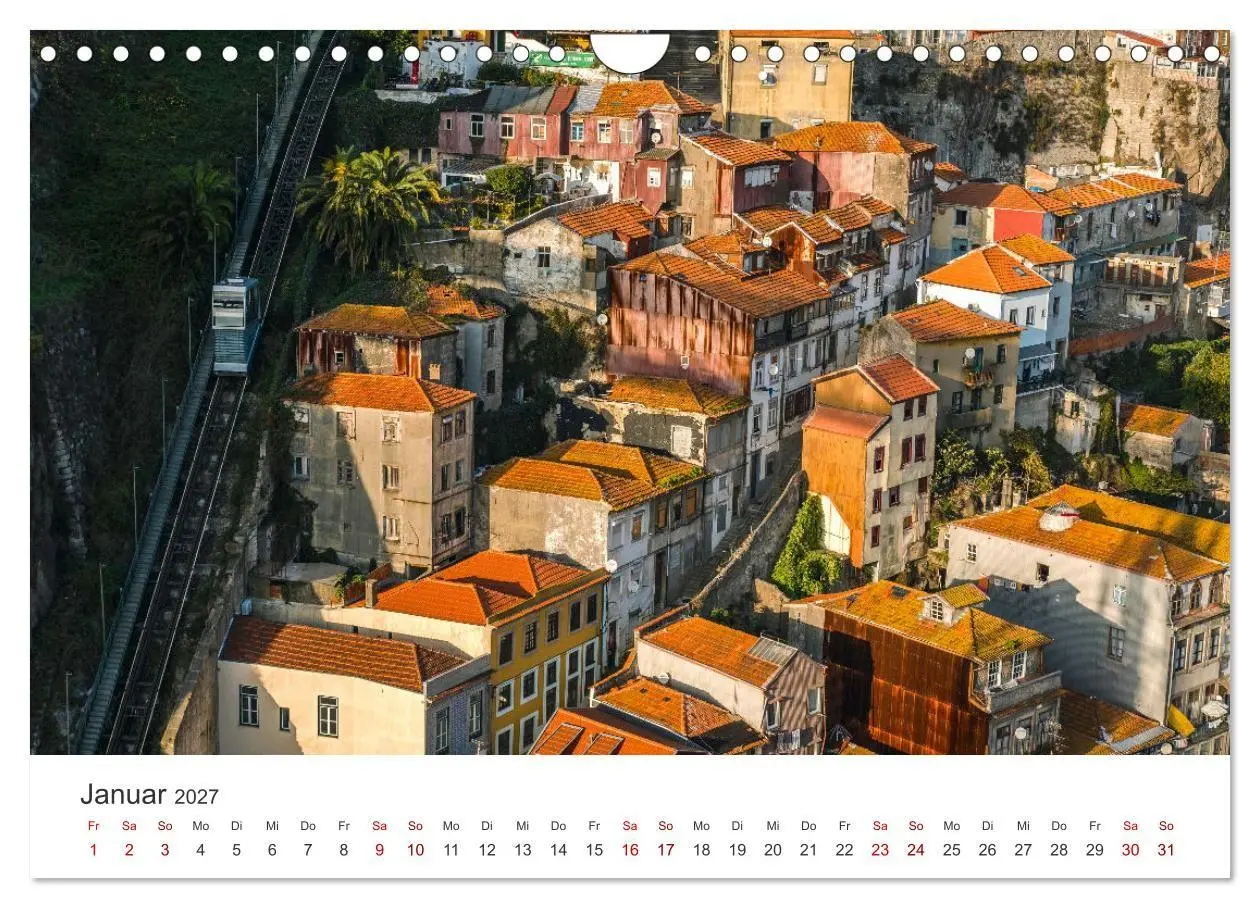 Bild: 9783569379671 | Porto - Eine Liebeserklärung (Wandkalender 2027 DIN A4 quer),...