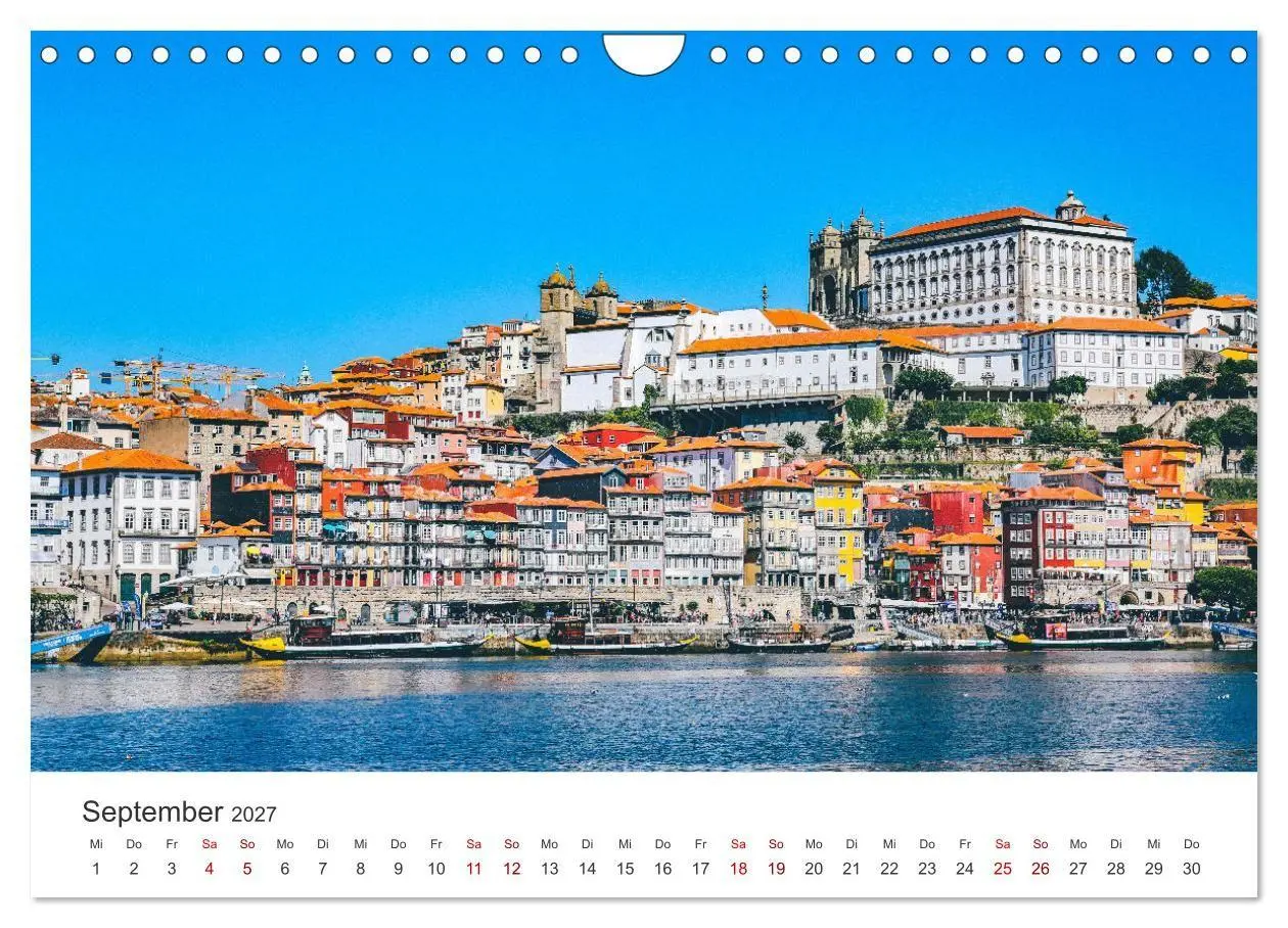 Bild: 9783569379671 | Porto - Eine Liebeserklärung (Wandkalender 2027 DIN A4 quer),...
