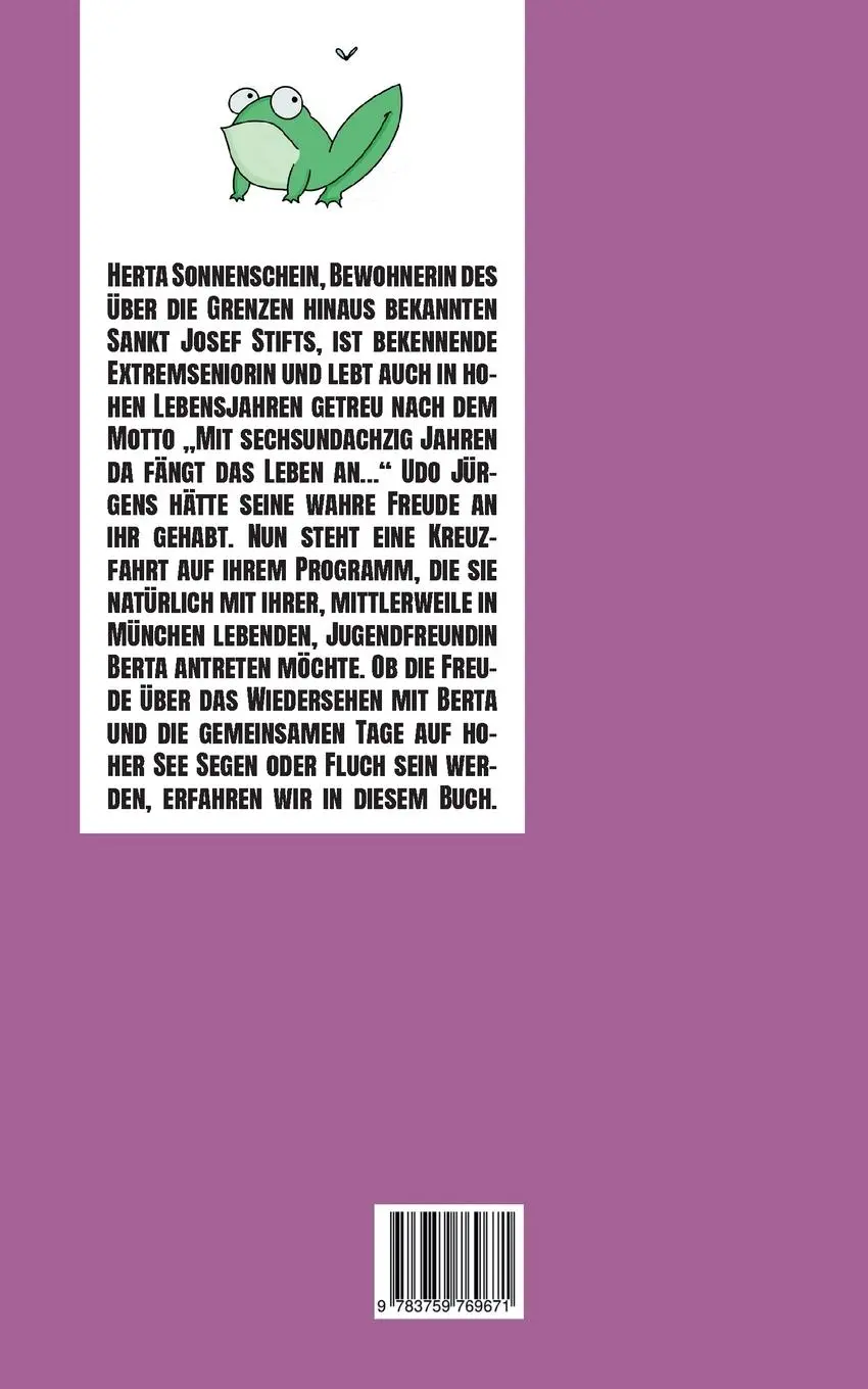 Rückseite: 9783759769671 | Der Frosch im Swimmingpool | Joy Peters | Taschenbuch | 148 S. | 2024