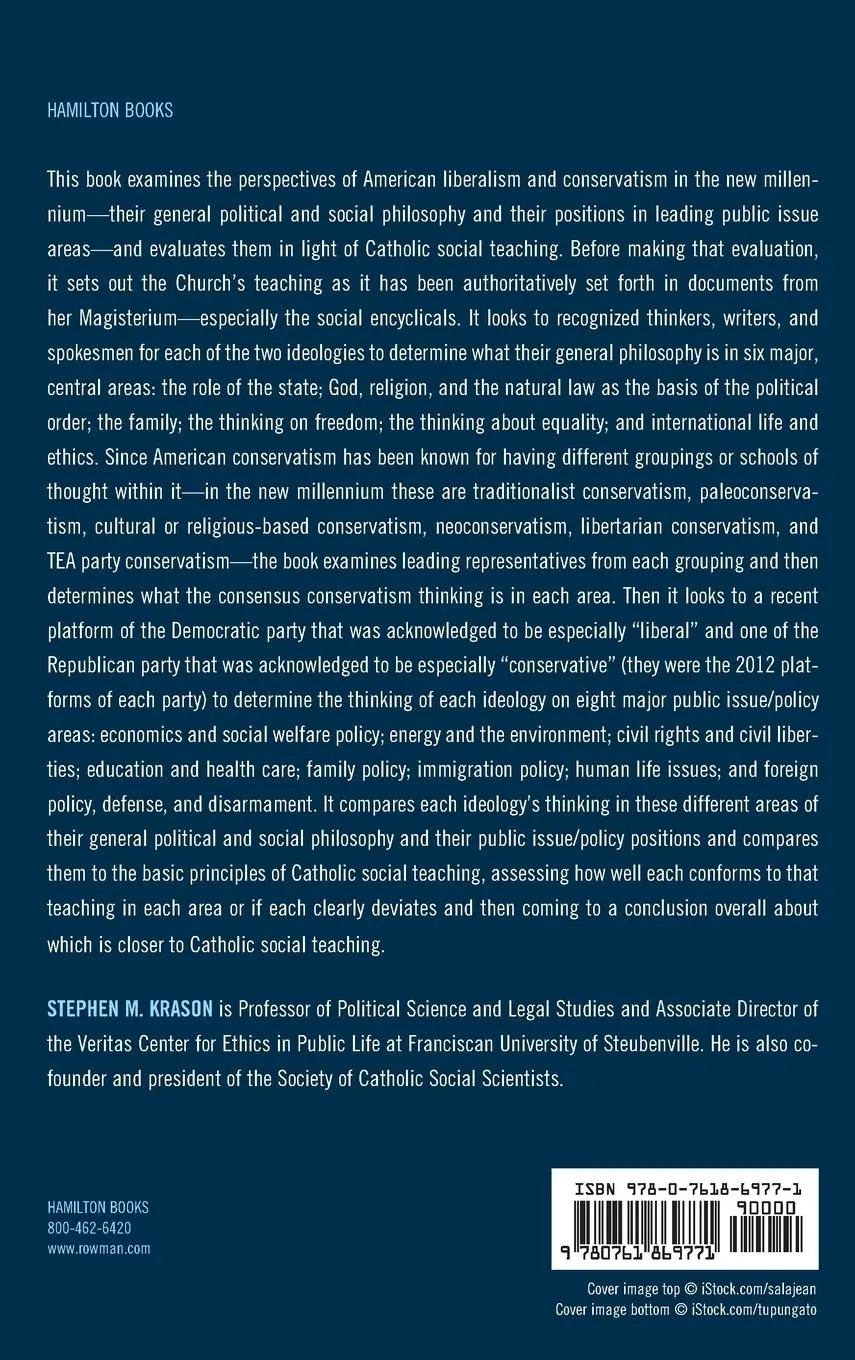 Rückseite: 9780761869771 | Catholicism and American Political Ideologies | Stephen M. Krason