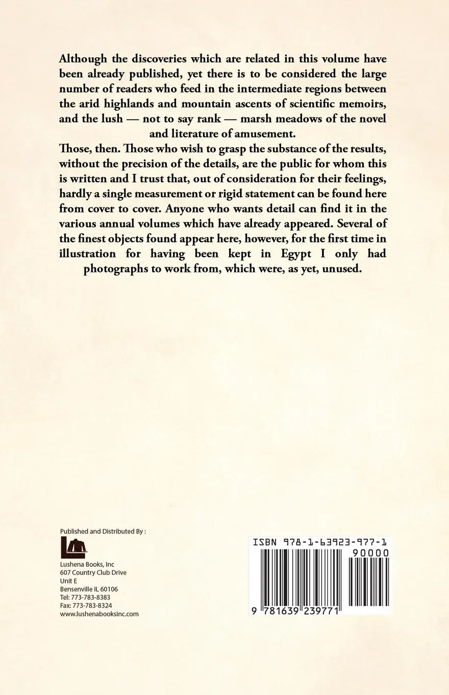 Rückseite: 9781639239771 | Ten Years Digging in Egypt, 1881-1891 | W. M. Flinders Petrie | Buch