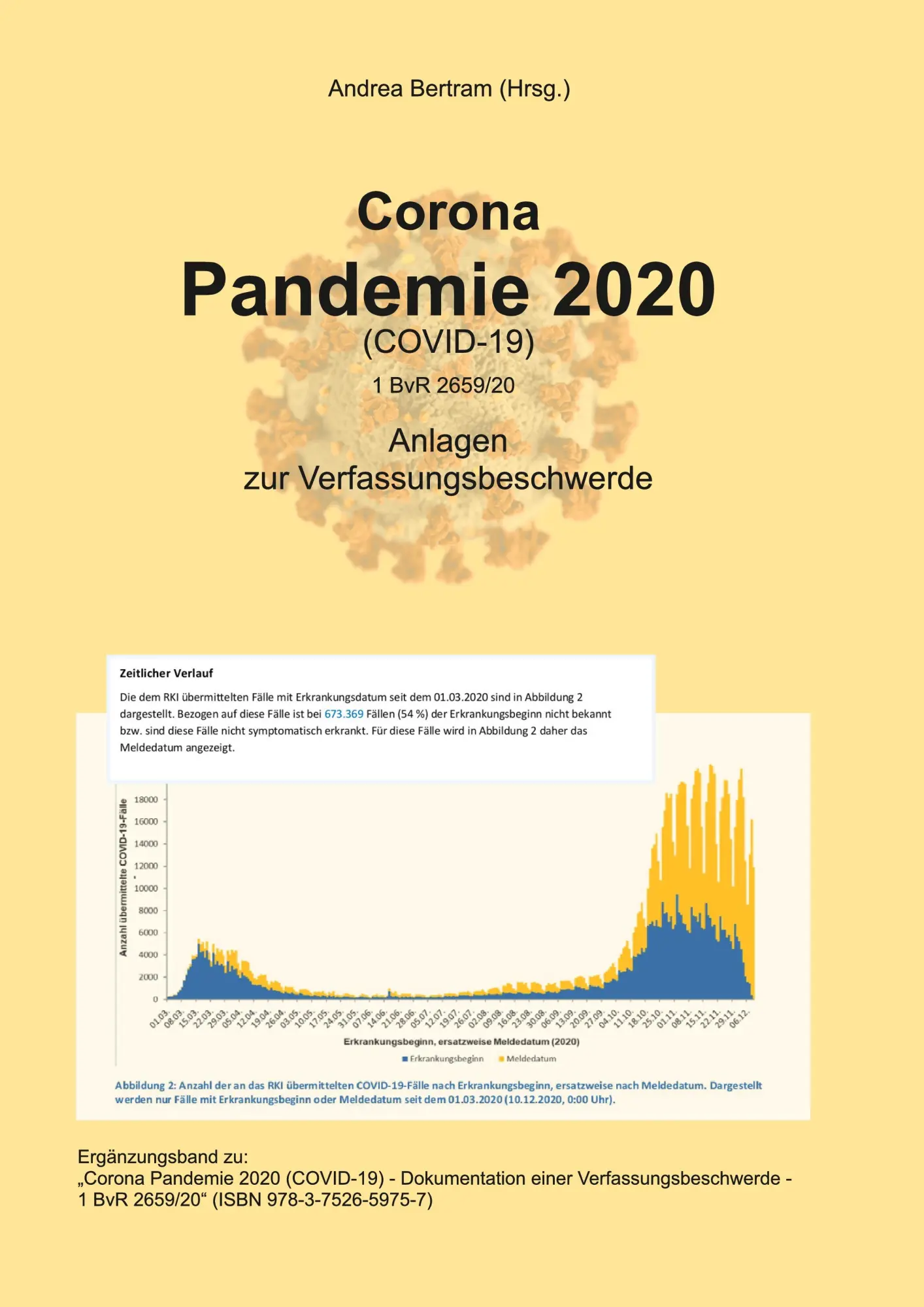 Corona Pandemie 2020 (Covid 19) - Ergänzungsband: 1 BvR 2659/20 Anlagen zur Verfassungsbeschwerde