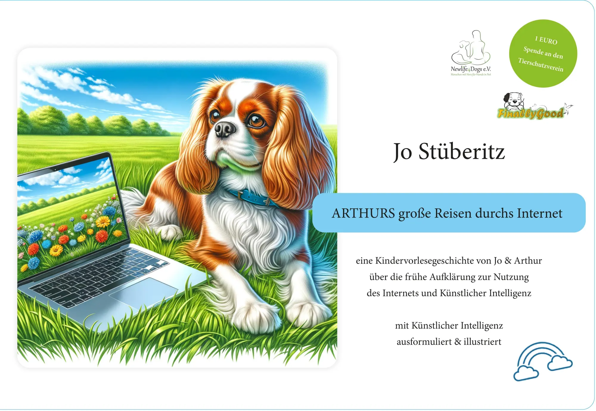 Cover: 9783038309871 | Arthurs große Reisen durchs Internet | Jo Frederike Stüberitz | Buch